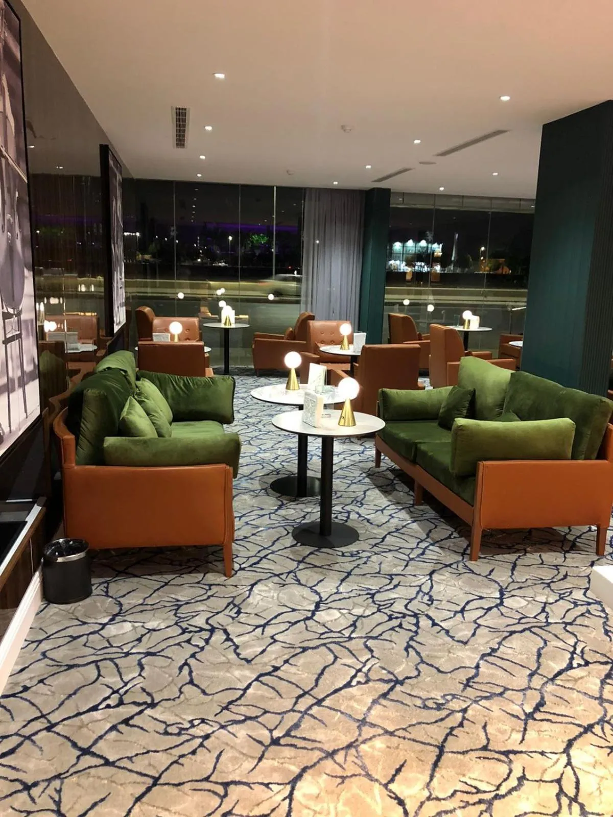 Seating area in Dana Hotel