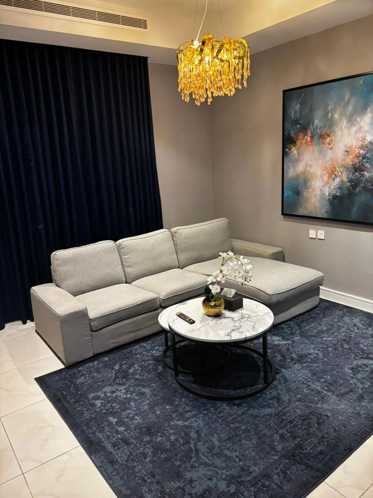 Living room in Dana Hotel