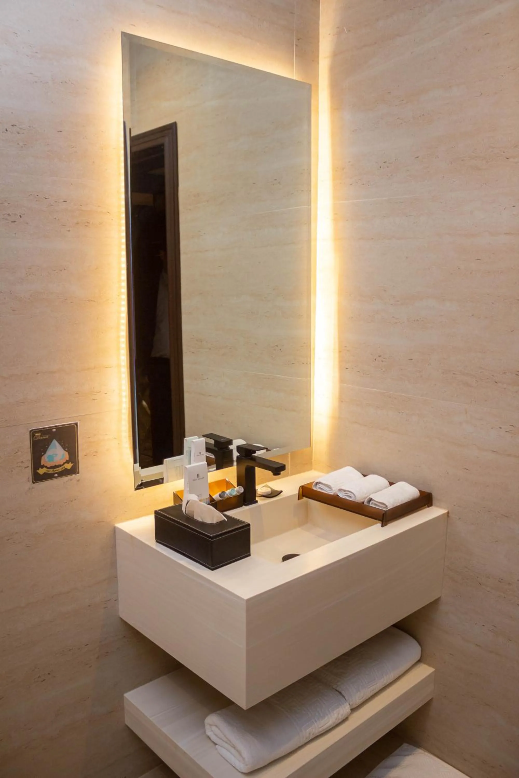 Bathroom in Dana Hotel