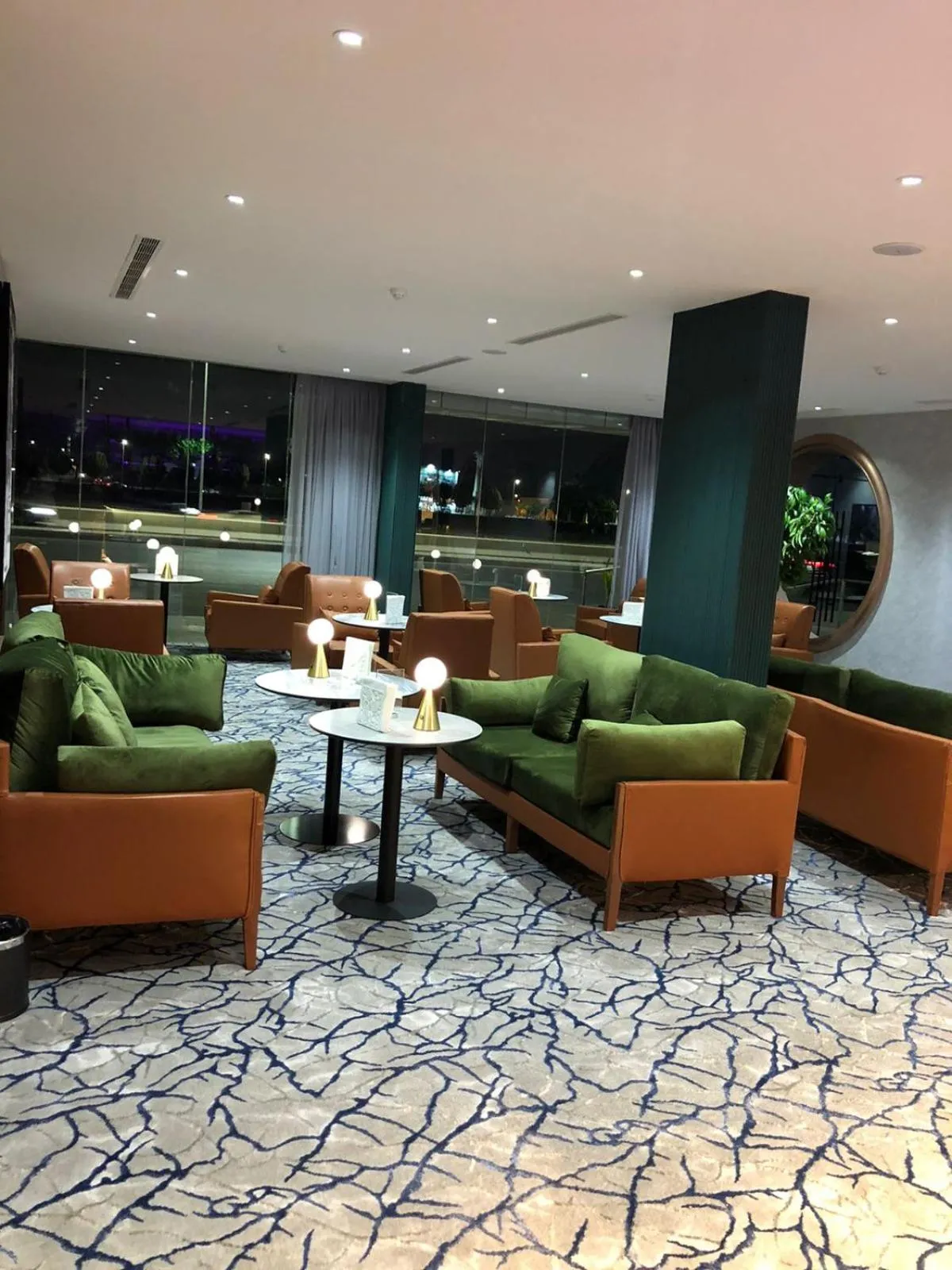 Seating area in Dana Hotel
