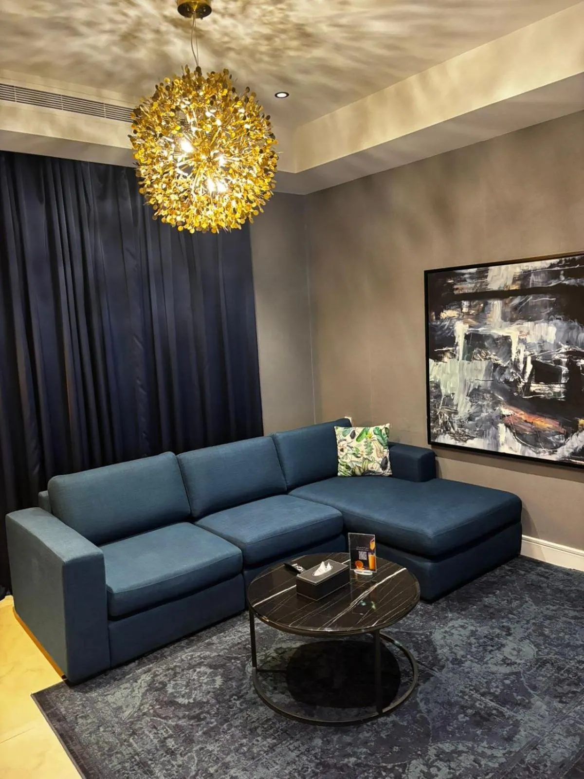 Seating area in Dana Hotel