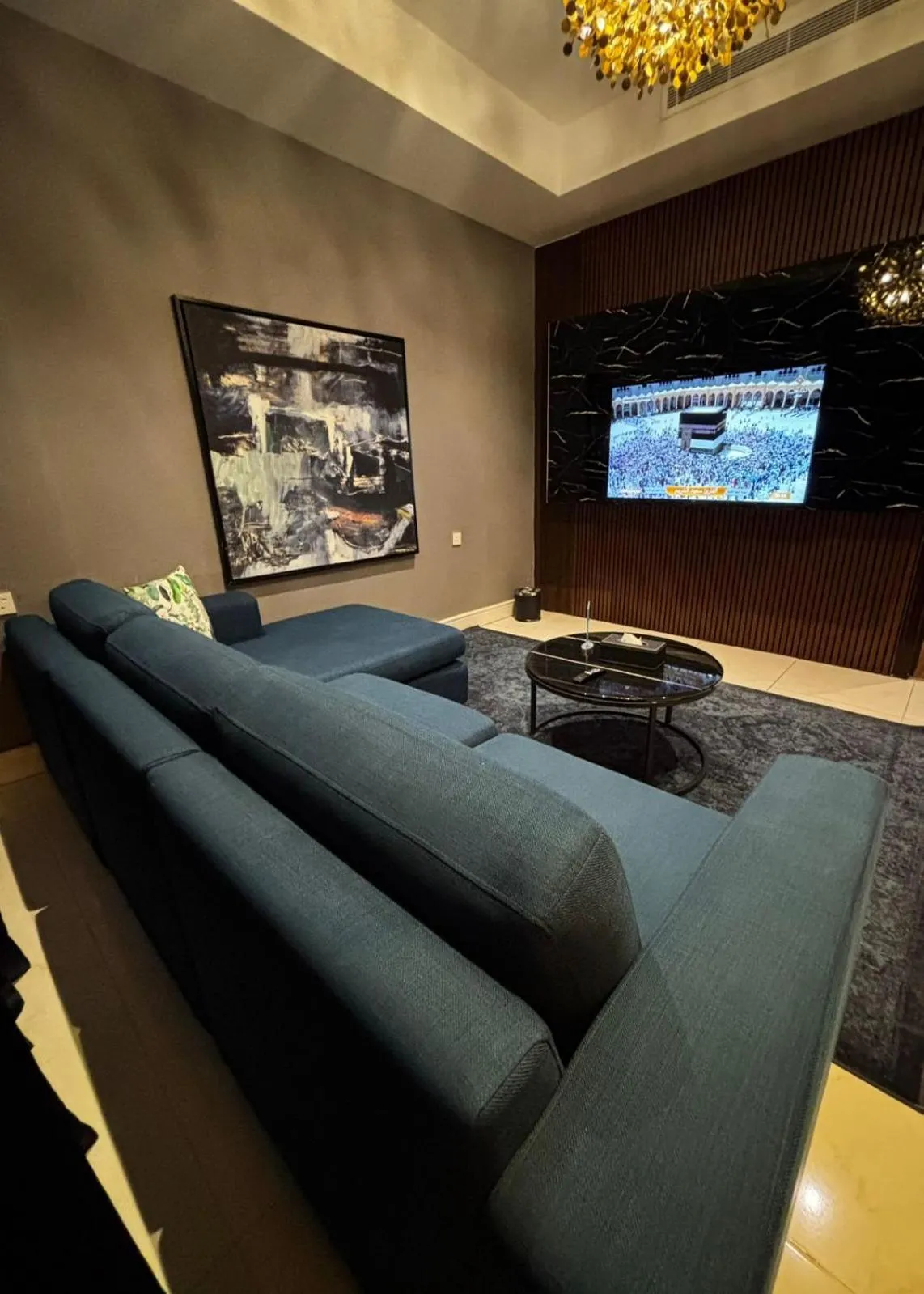 Seating area in Dana Hotel