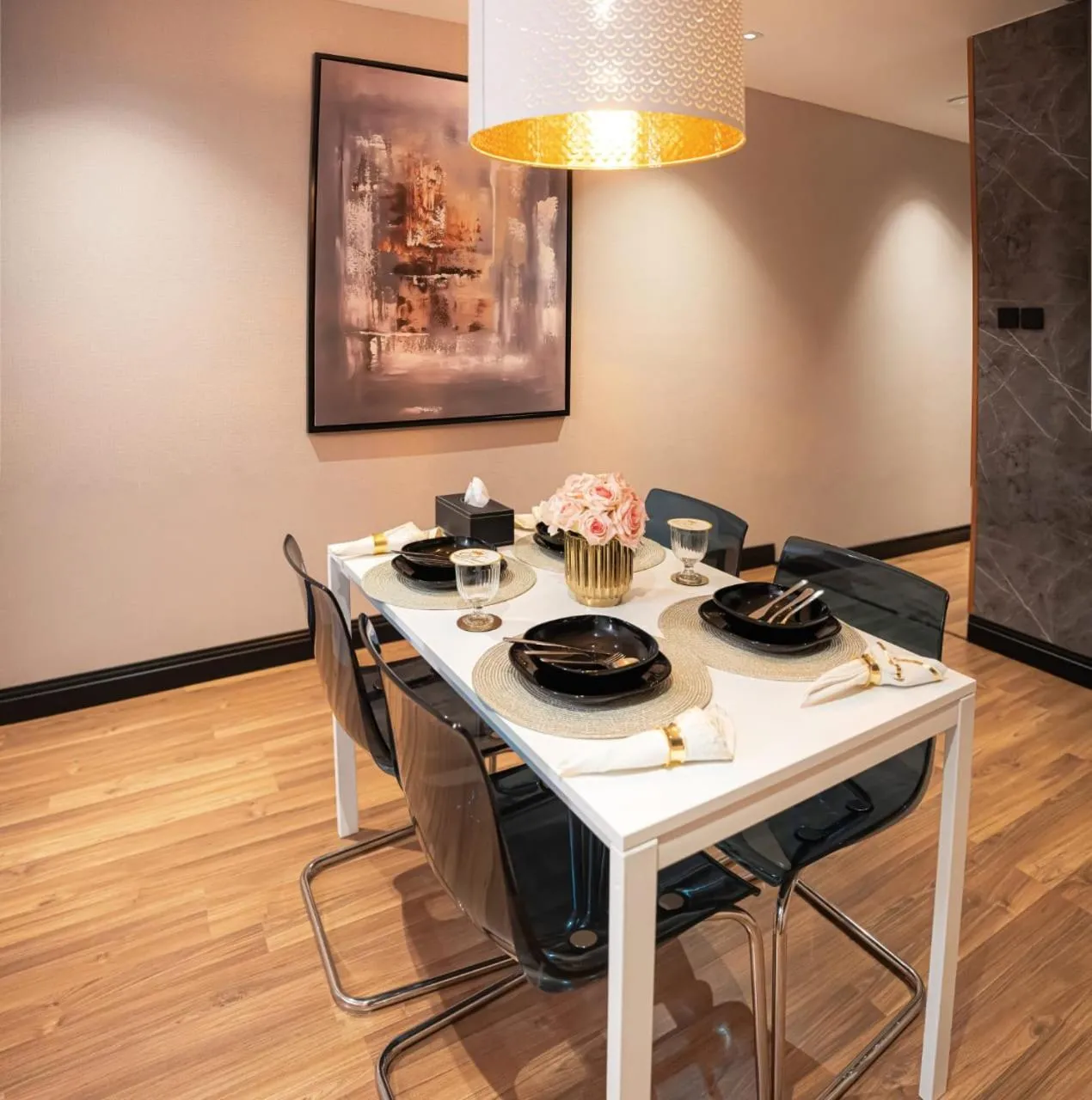Dining area in Dana Hotel
