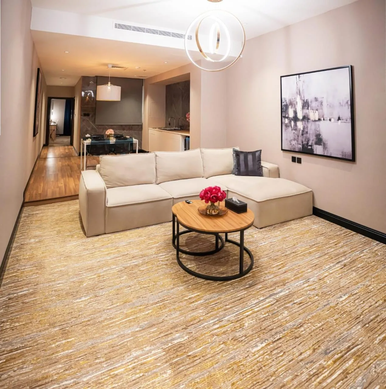 Seating area in Dana Hotel