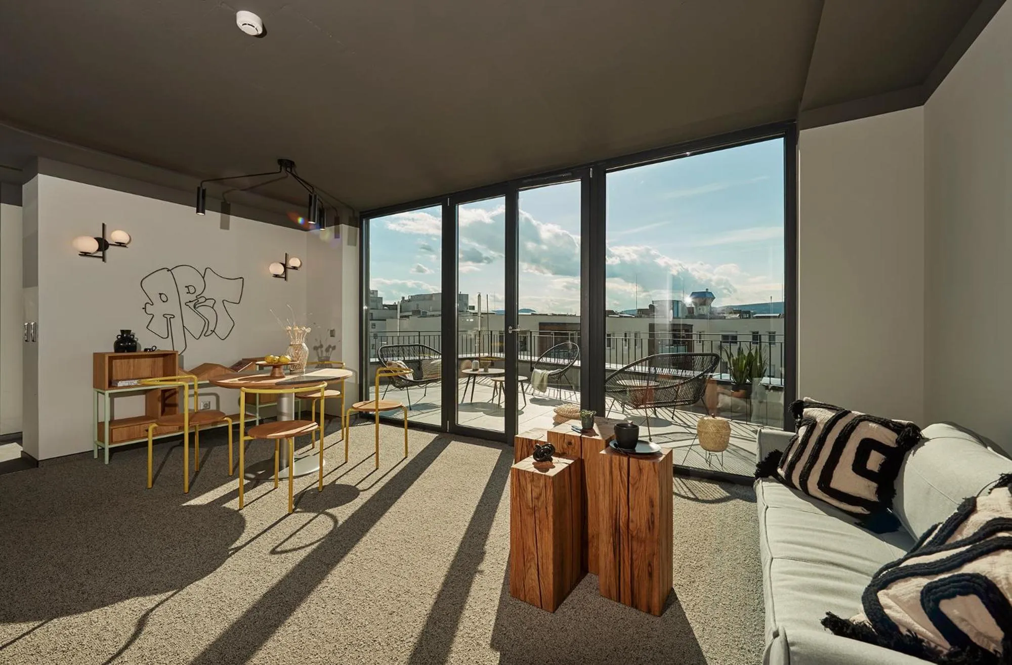 Living room in SmartApart