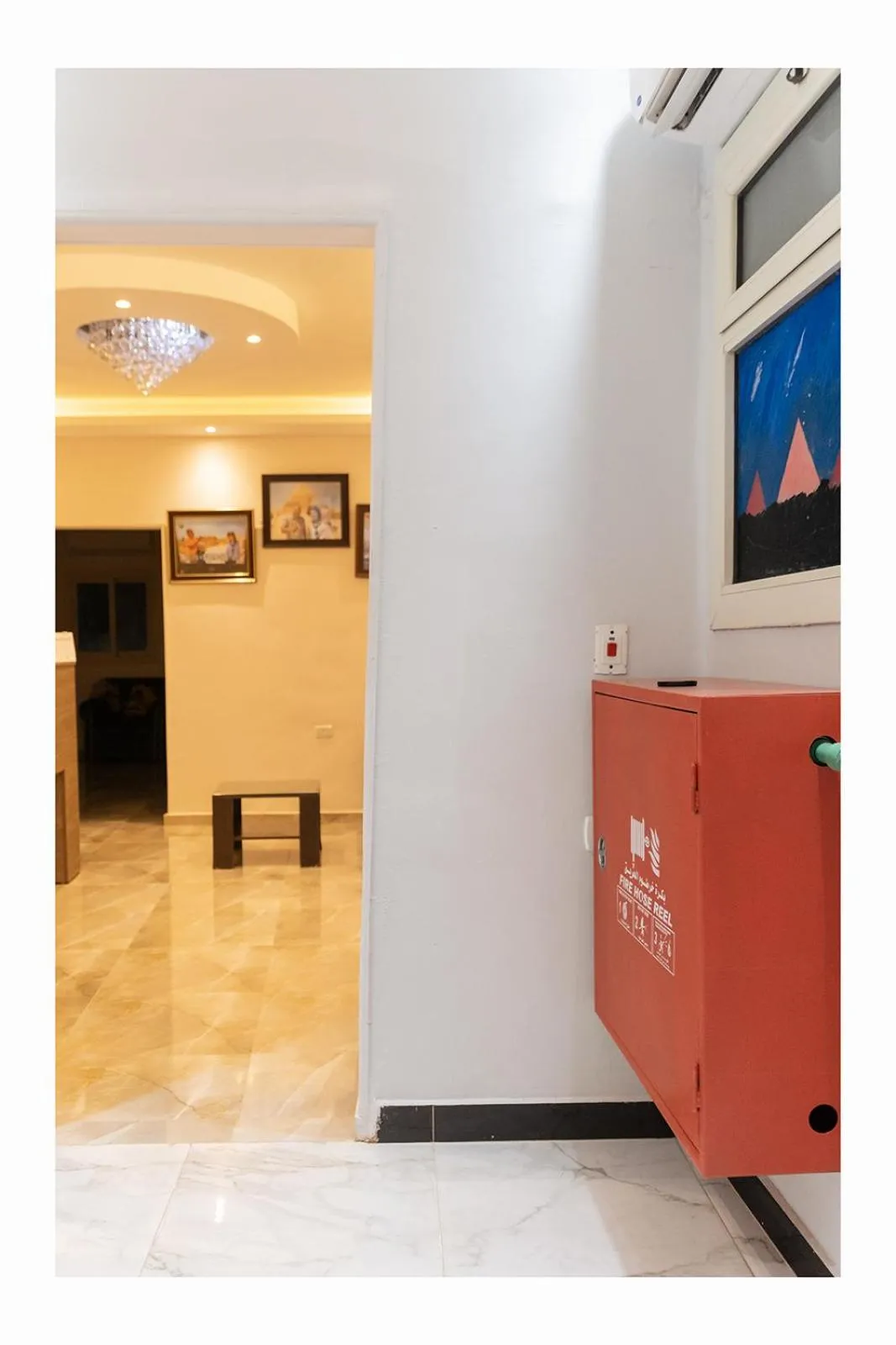 Lobby or reception in Hassan Pyramids Hotel & free access Rooftop & airport pickup