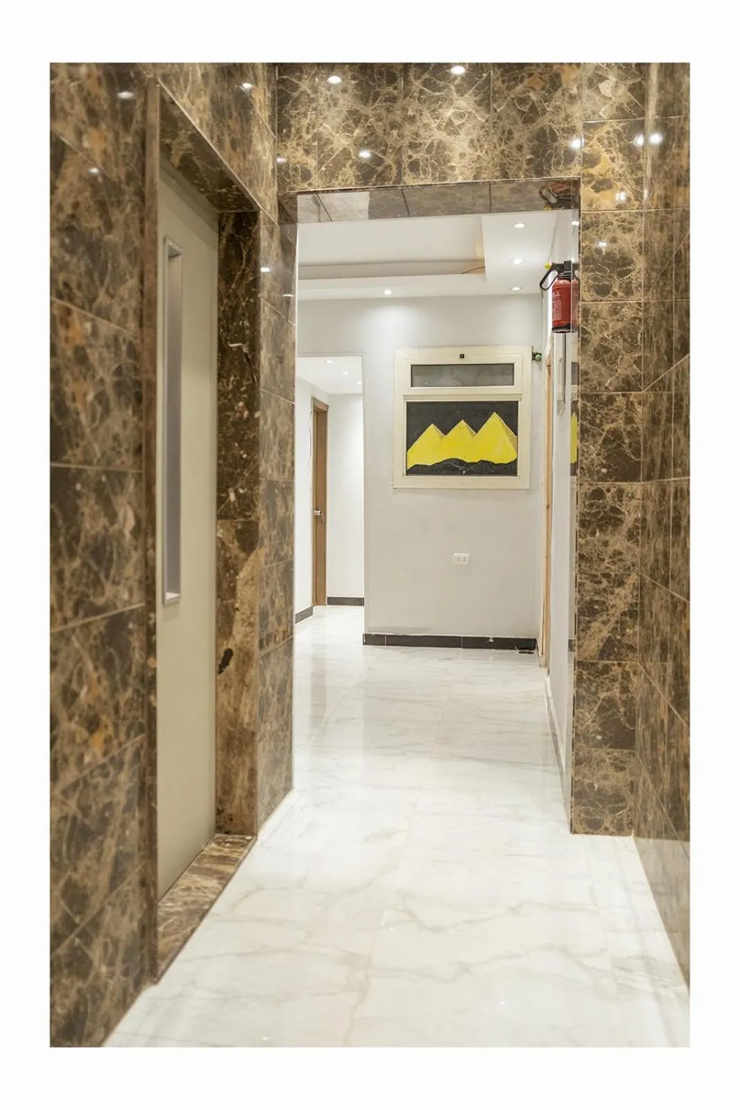 Property building in Hassan Pyramids Hotel & free access Rooftop & airport pickup
