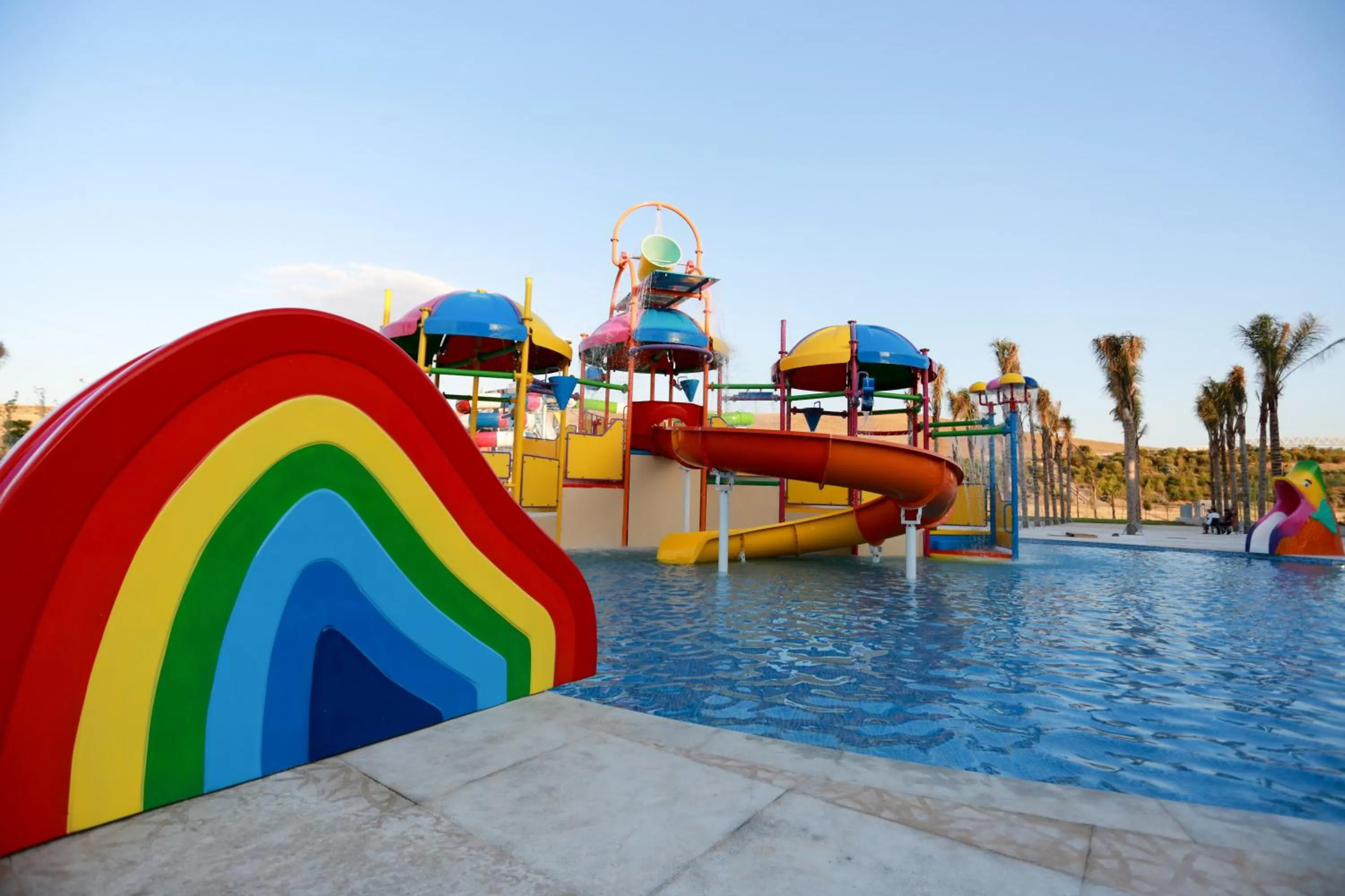 Swimming pool in Oriental Palace by Agora Complex