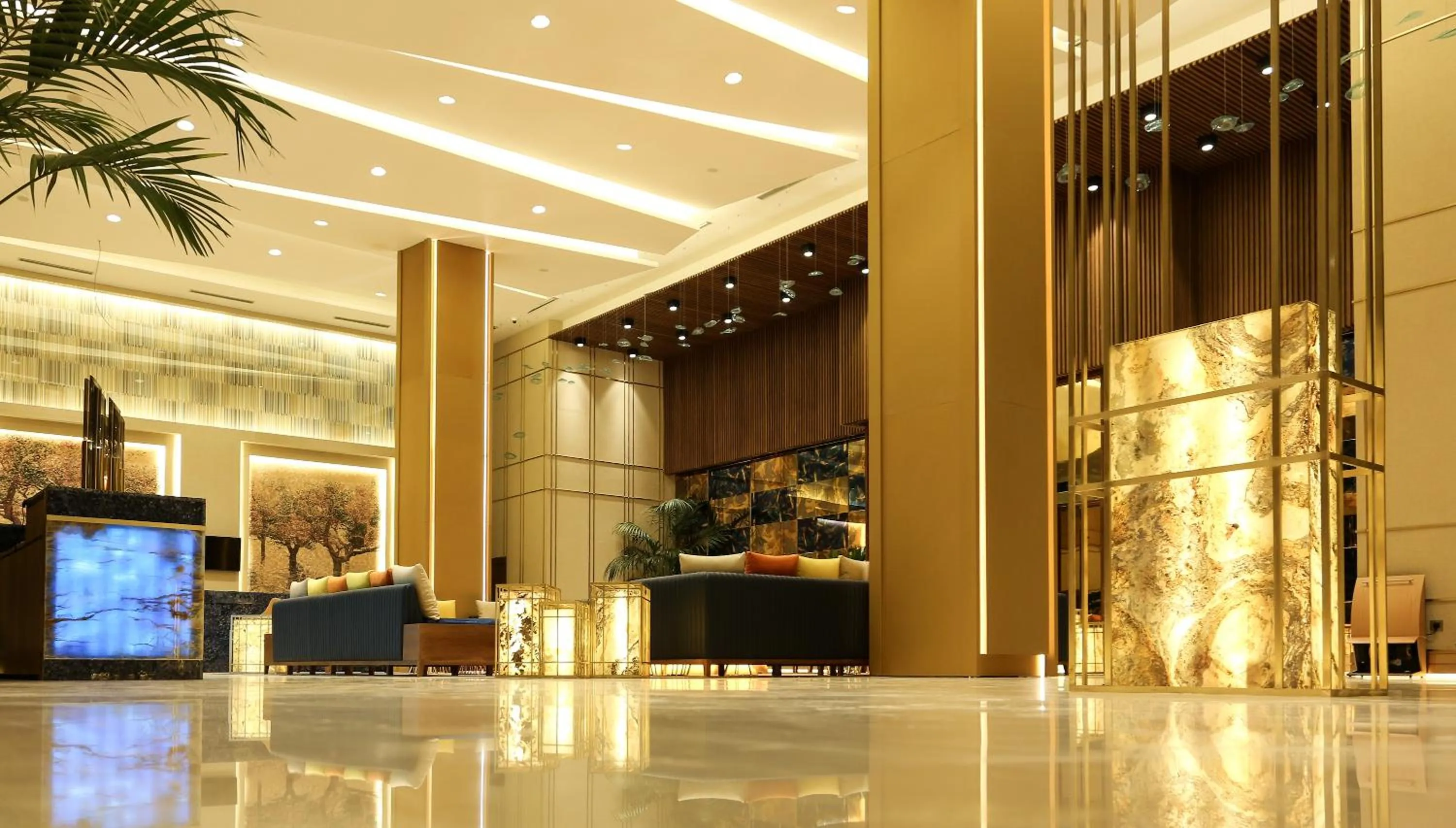 Lobby or reception in Oriental Palace by Agora Complex