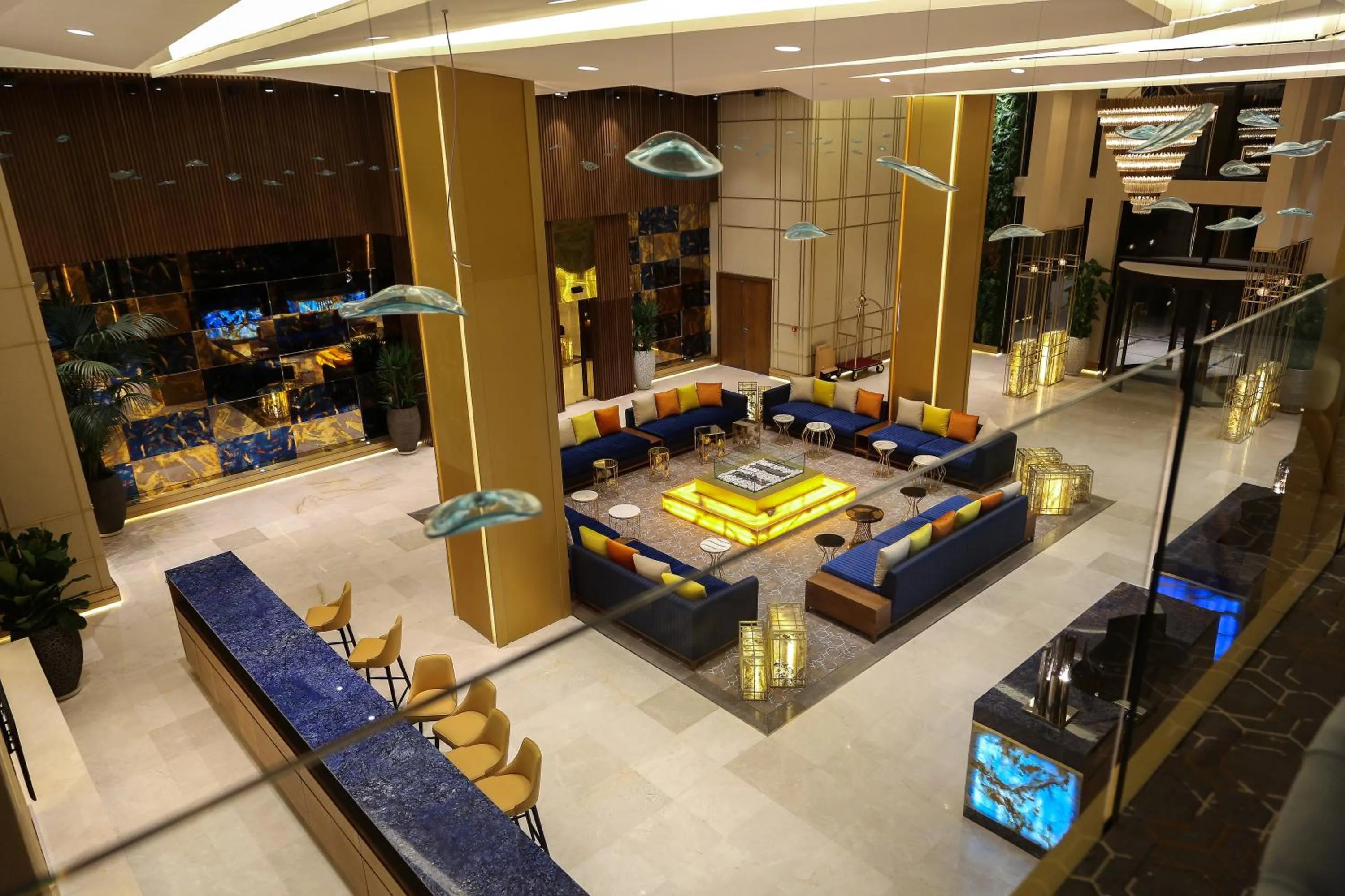 Lobby or reception in Oriental Palace by Agora Complex