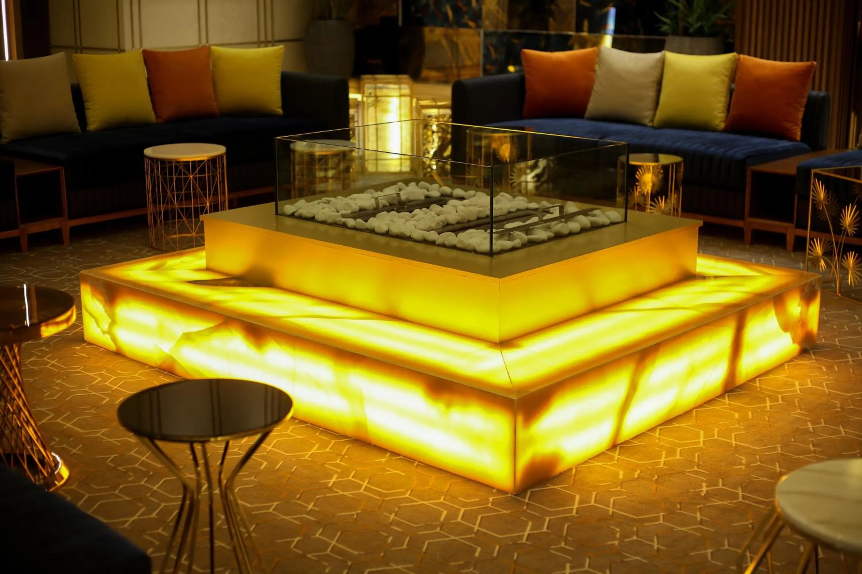 Lobby or reception in Oriental Palace by Agora Complex