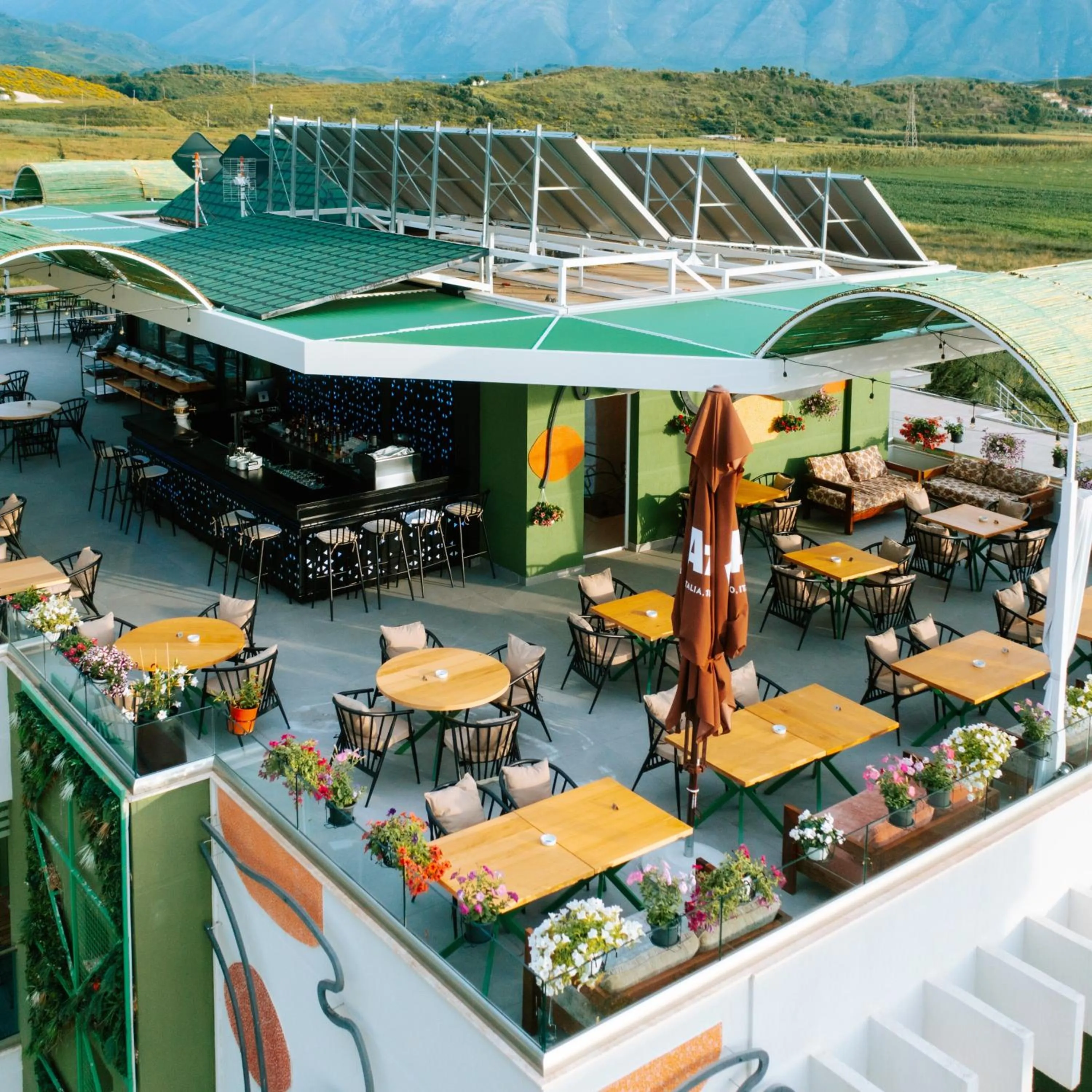 Balcony/Terrace in Ledina Hotel