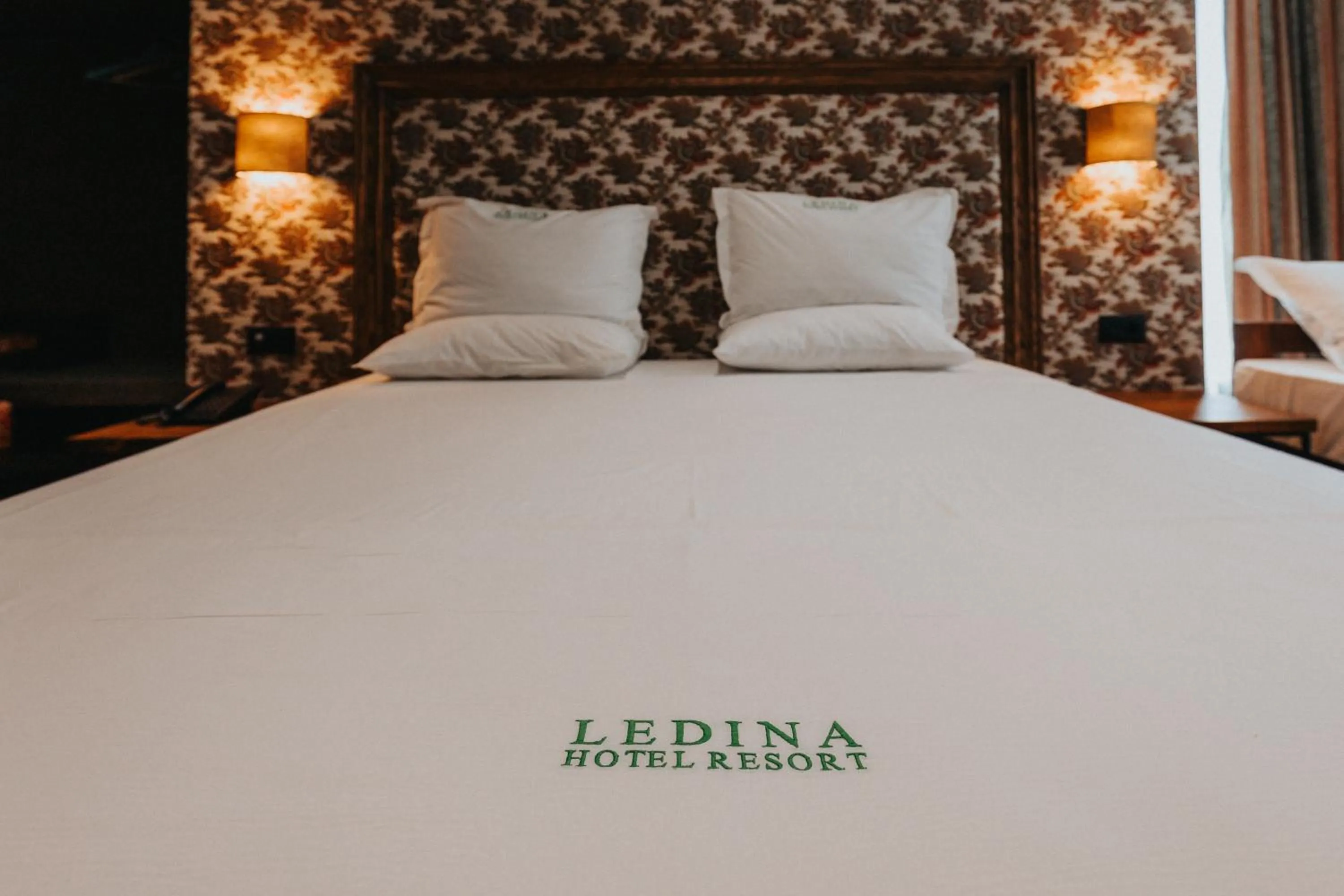 Bed in Ledina Hotel
