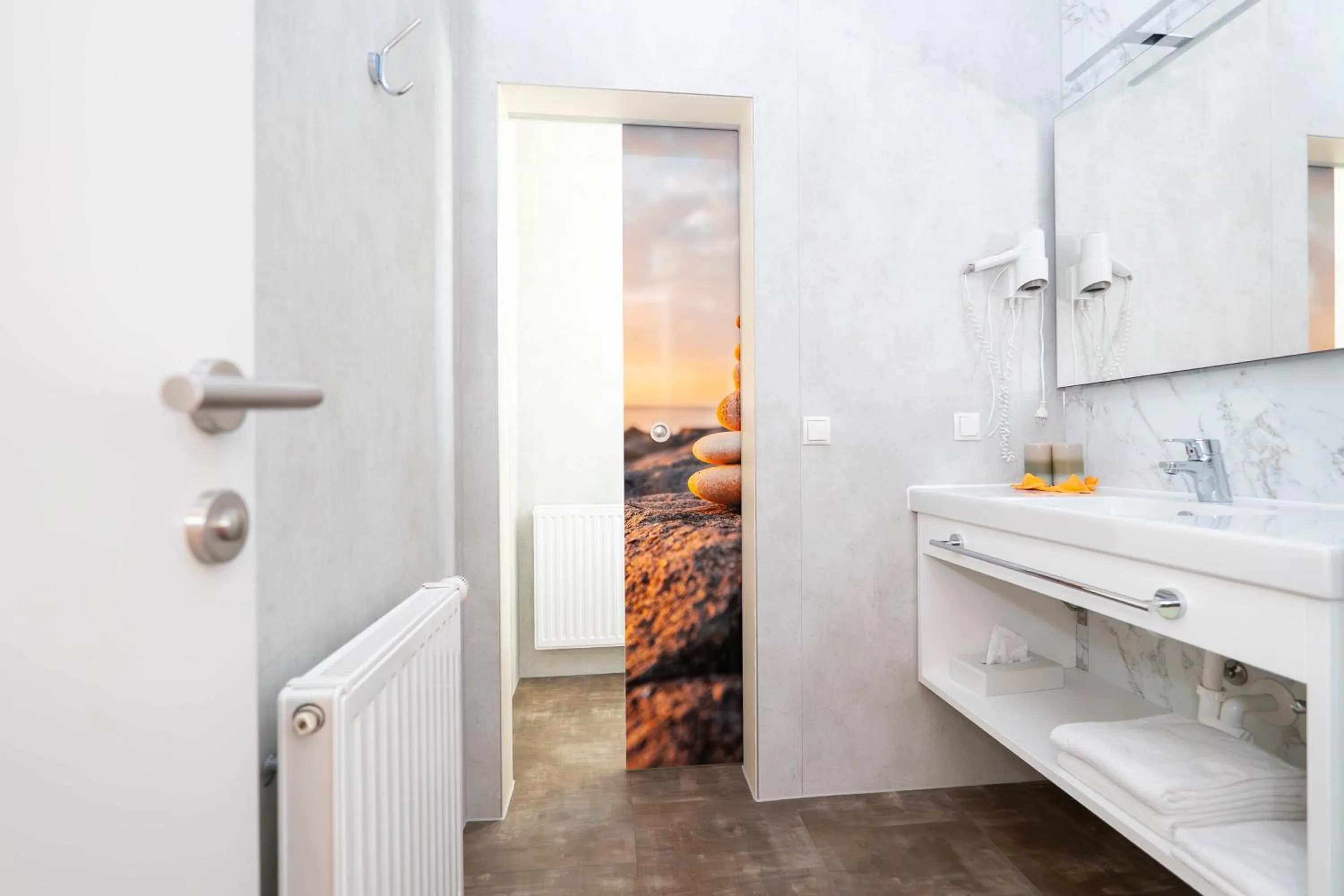 Bathroom in Panoramahof Ziegler