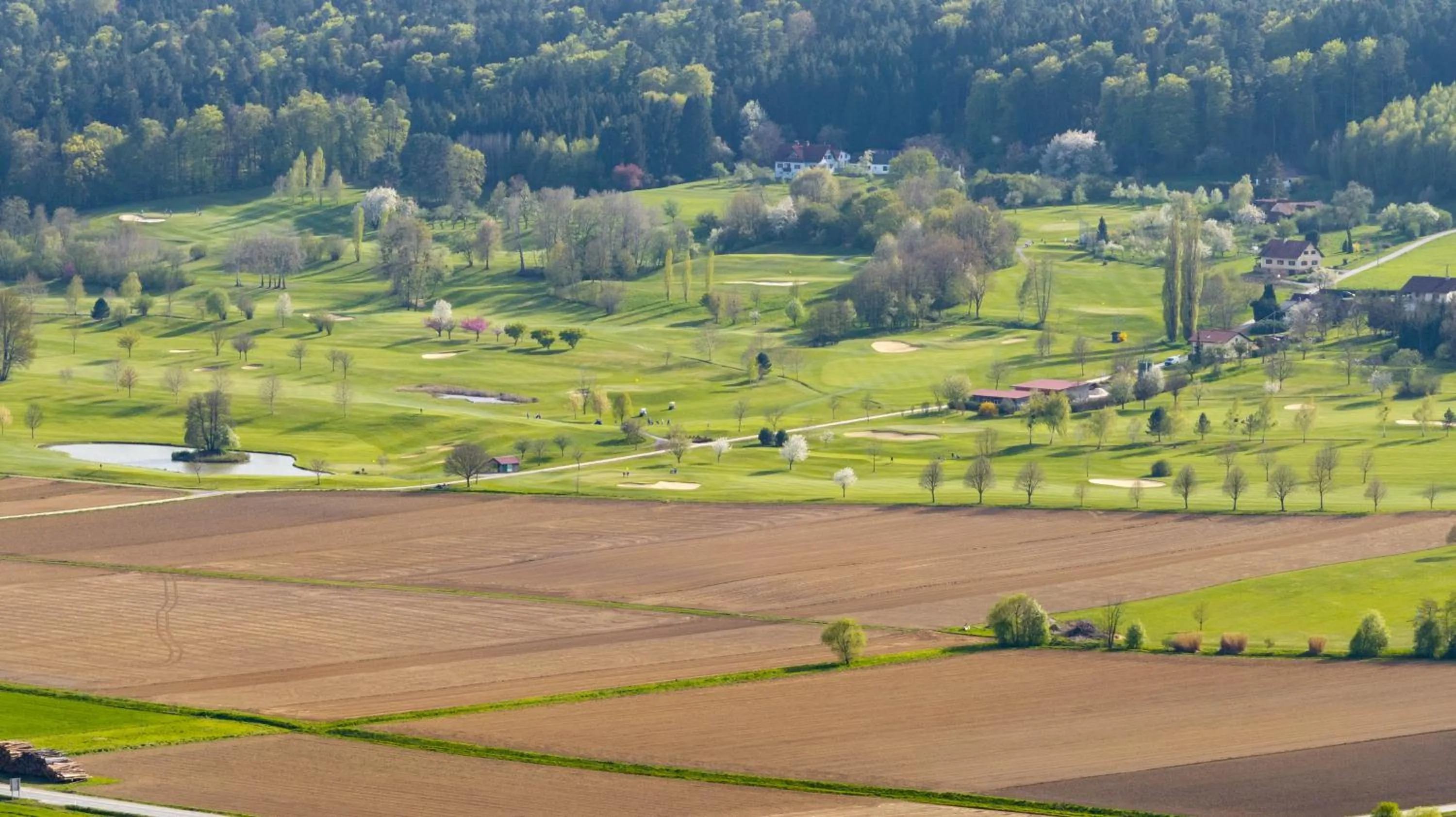 Natural landscape in Panoramahof Ziegler