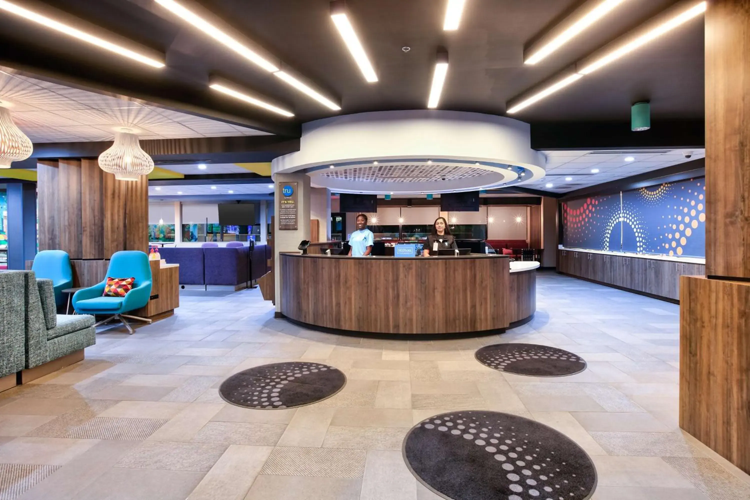 Lobby or reception in Tru By Hilton San Antonio At The Rim, Tx Lobby or reception in Tru By Hilton San Antonio At The Rim, Tx