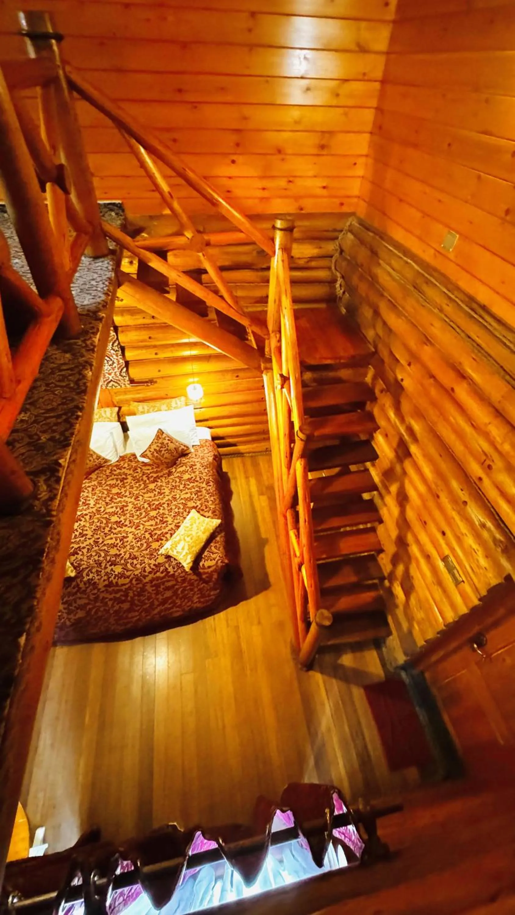 Bed in Queenswood Cottage