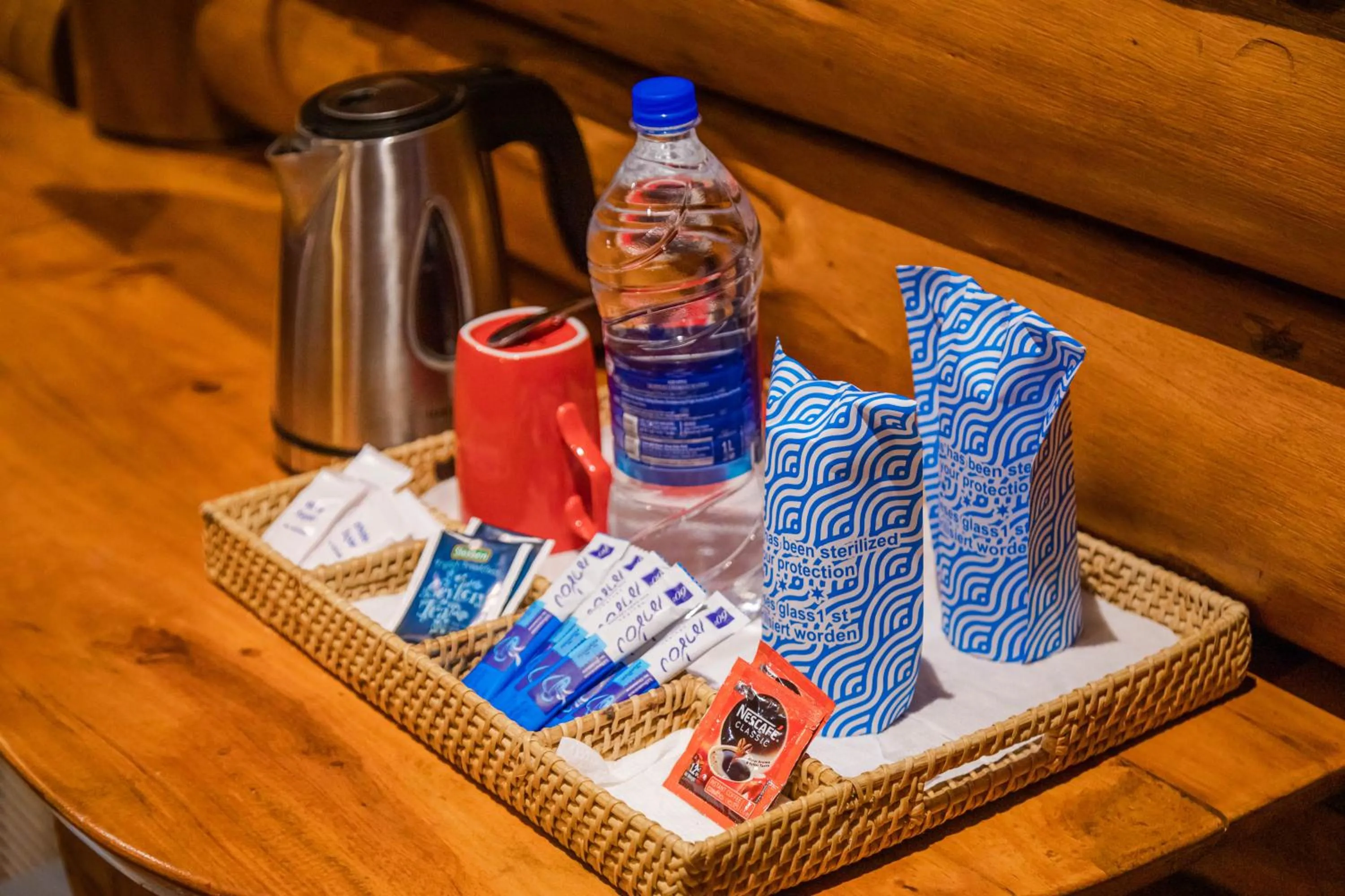 Coffee/tea facilities in Queenswood Cottage