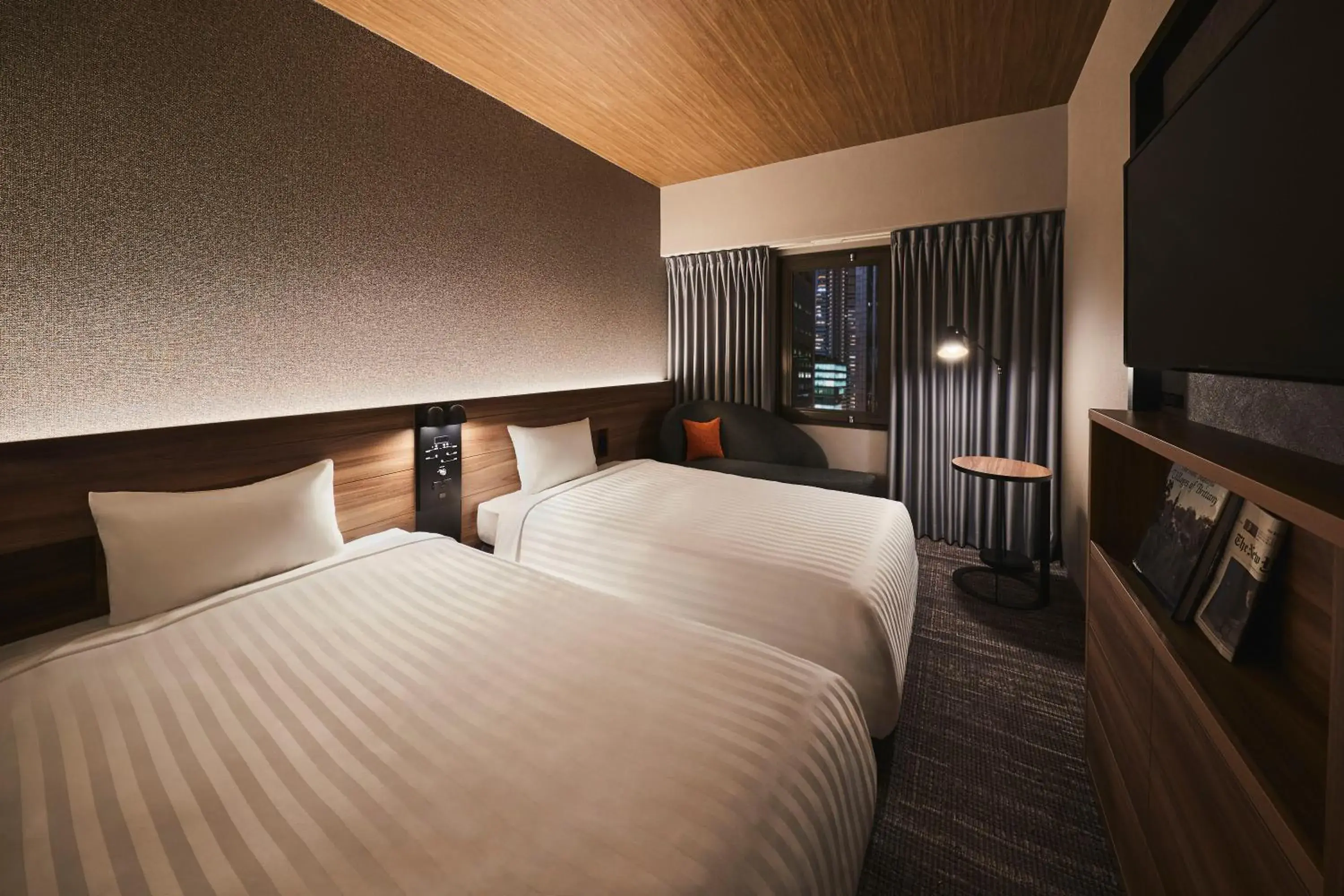 Bed in RIHGA PLACE HIGOBASHI Bed in RIHGA PLACE HIGOBASHI