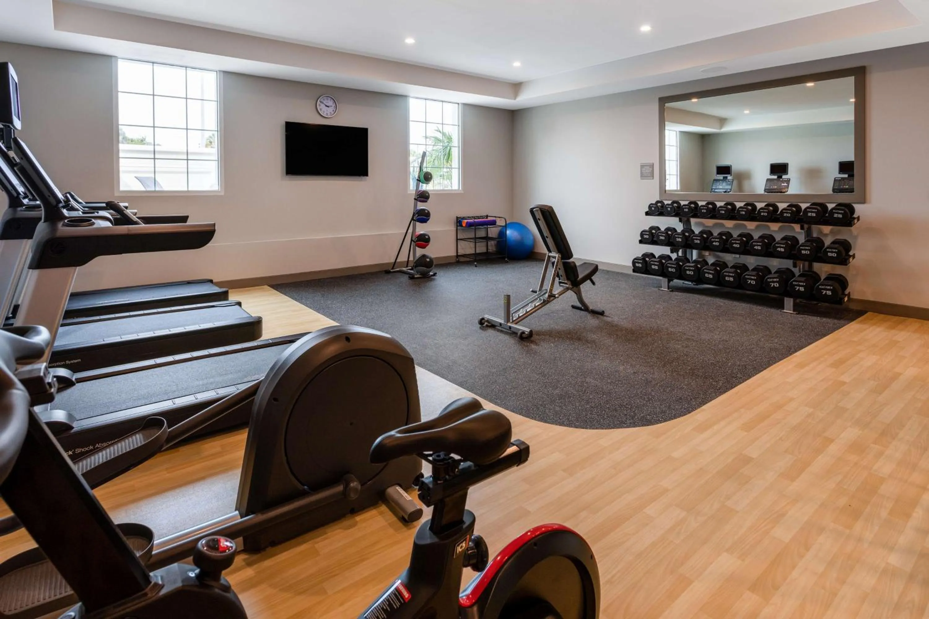 Fitness centre/facilities in Hilton Garden Inn St Augustine-Historic District