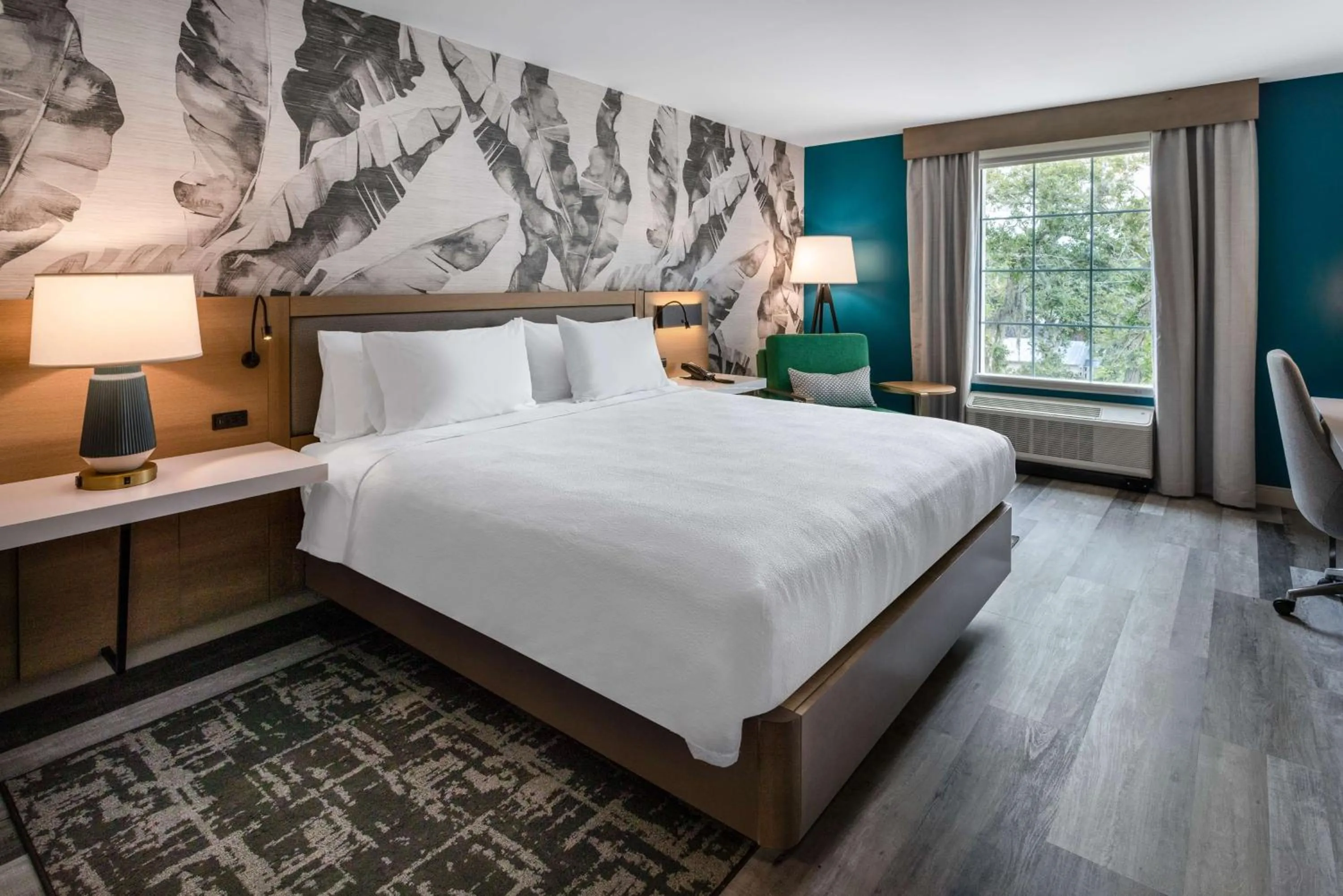 Bed in Hilton Garden Inn St Augustine-Historic District