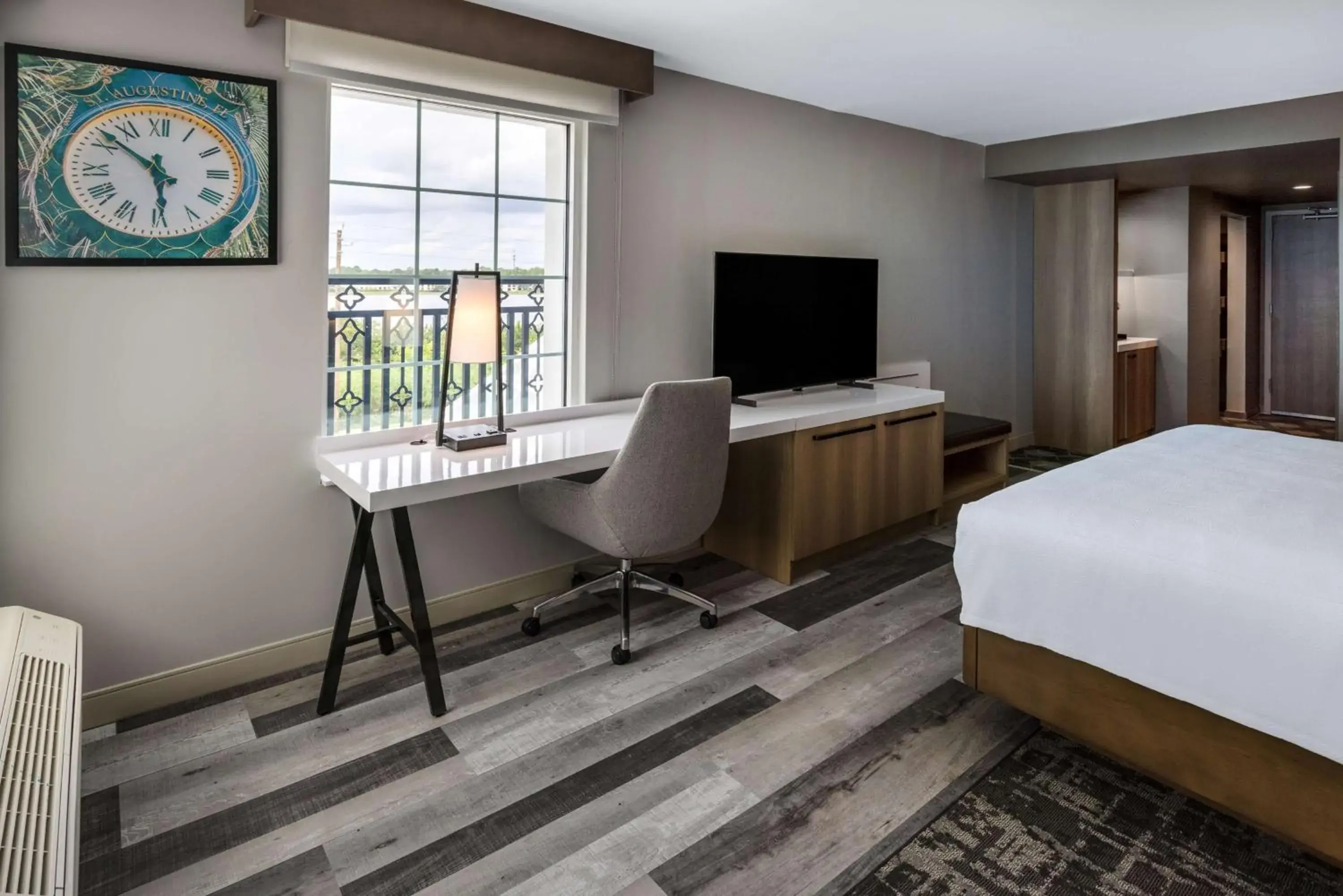 Bedroom, Bed in Hilton Garden Inn St Augustine-Historic District Bedroom, Bed in Hilton Garden Inn St Augustine-Historic District