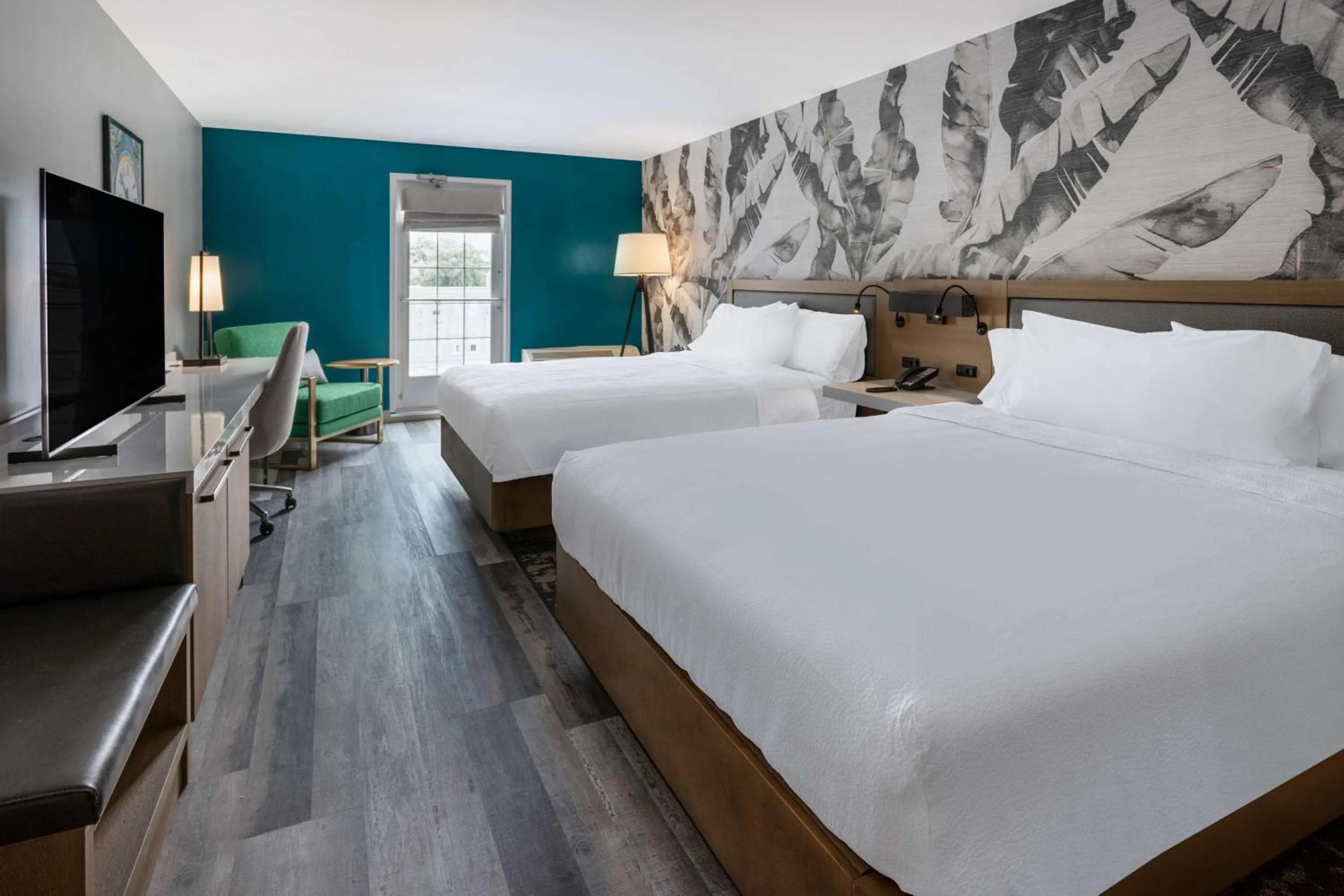 Bed in Hilton Garden Inn St Augustine-Historic District