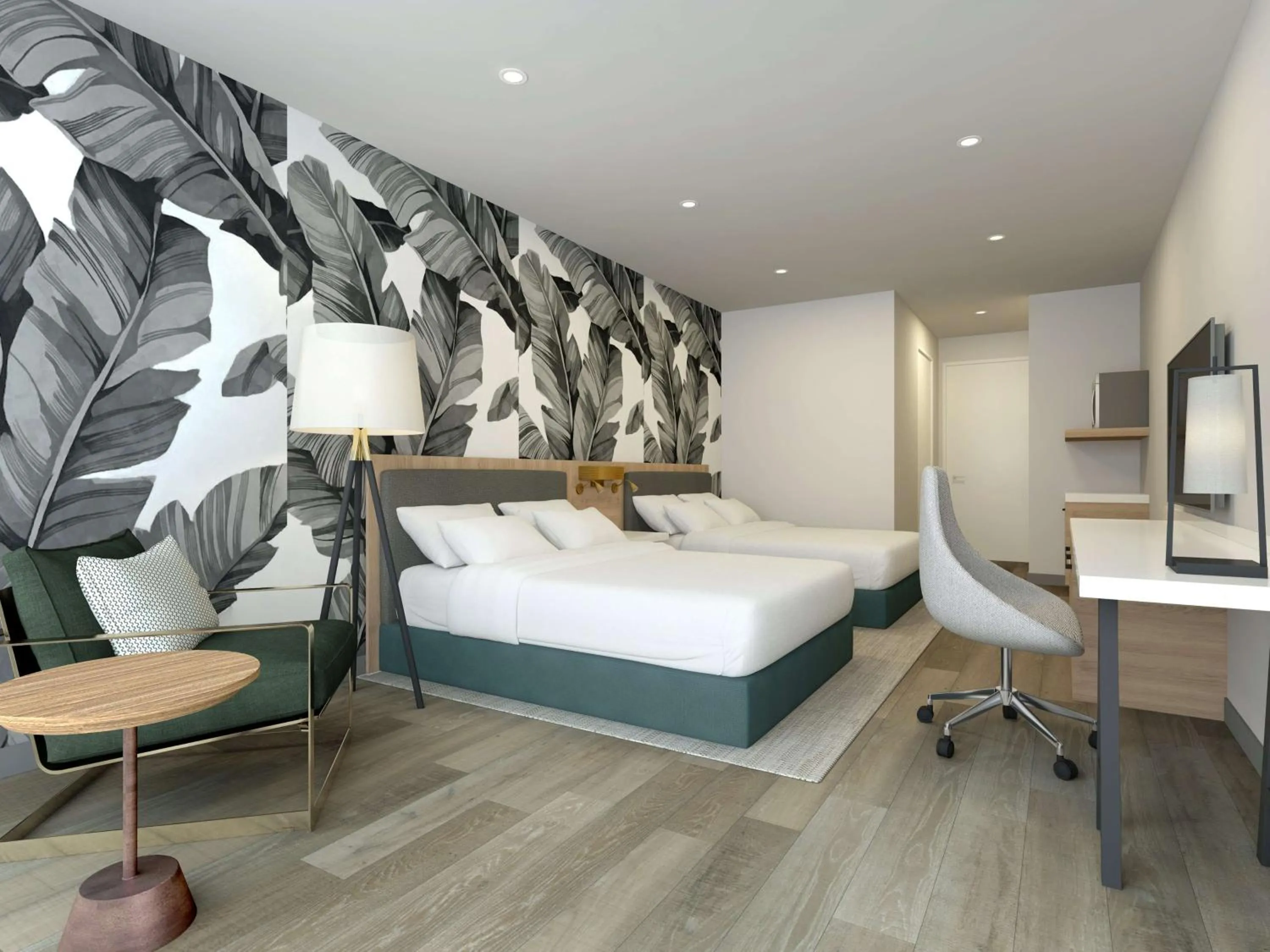 Bedroom, Bed in Hilton Garden Inn St Augustine-Historic District