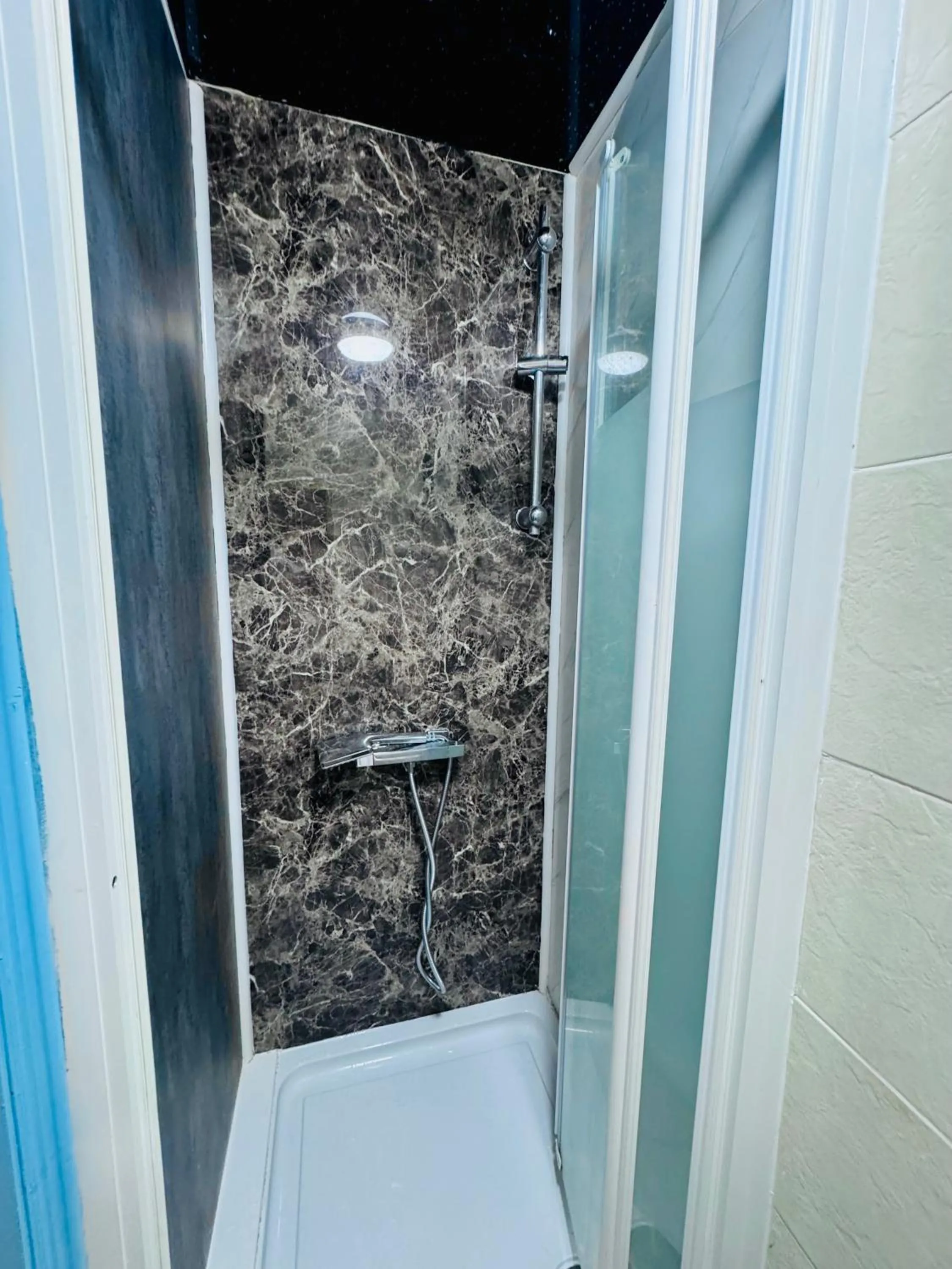 Bathroom in OYO Unique Private Rooms - Bolton Central, Free Parking