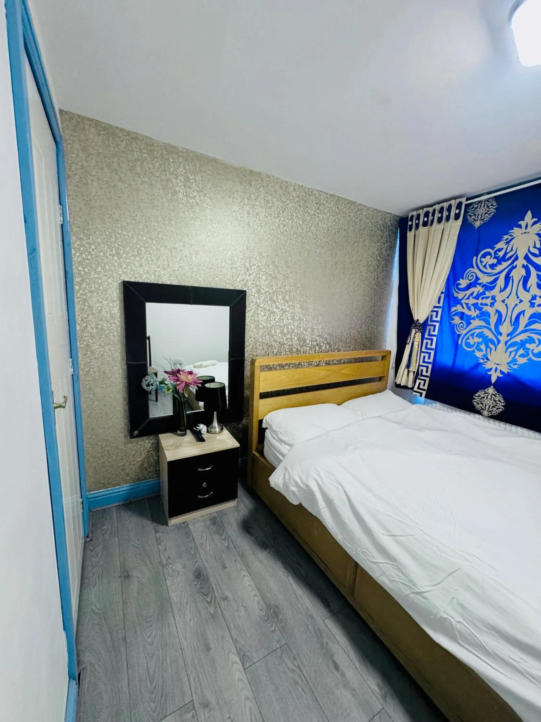 Bedroom, Bed in OYO Unique Private Rooms - Bolton Central, Free Parking