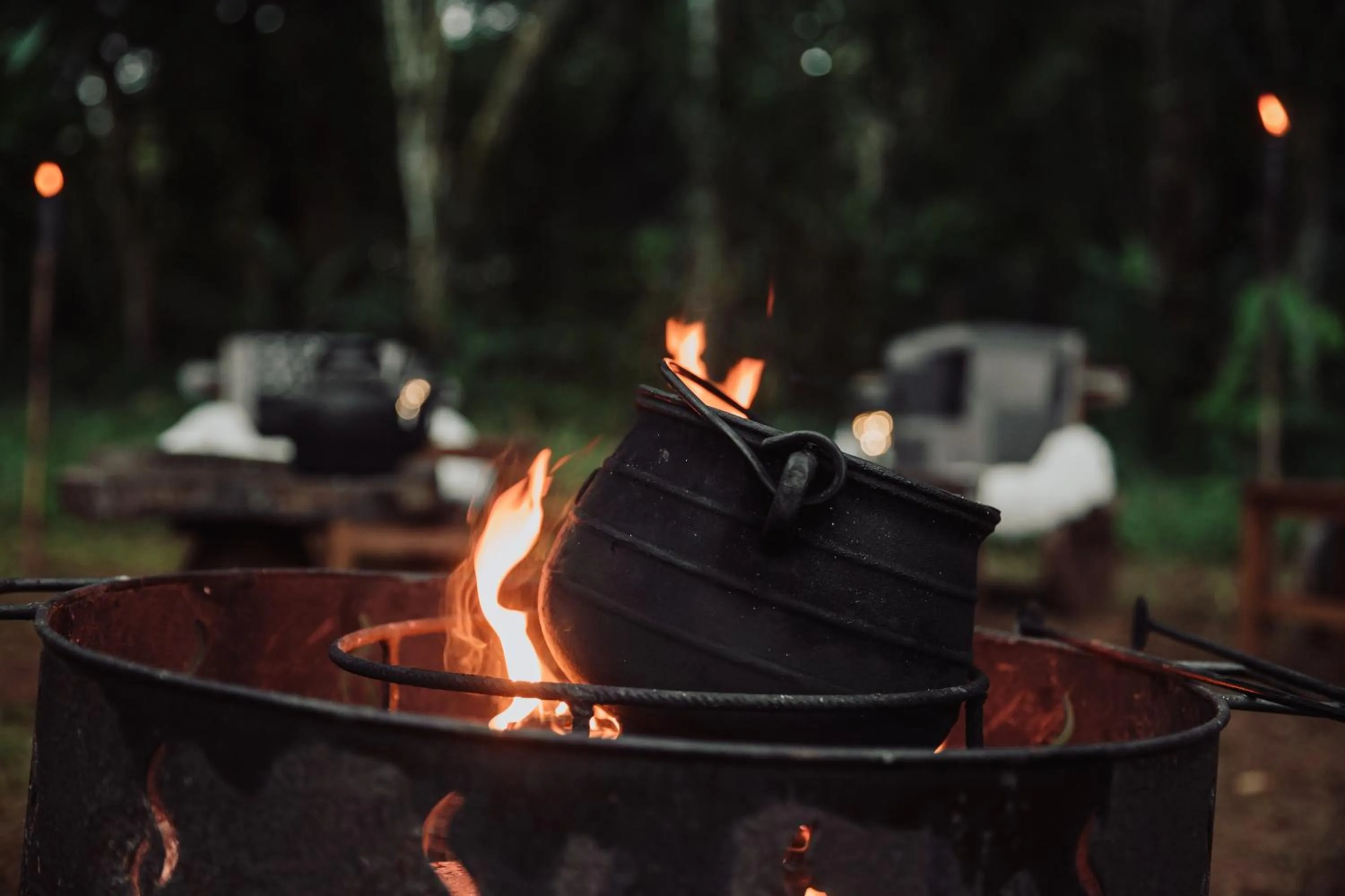 Natural landscape in Overo Lodge & Selva