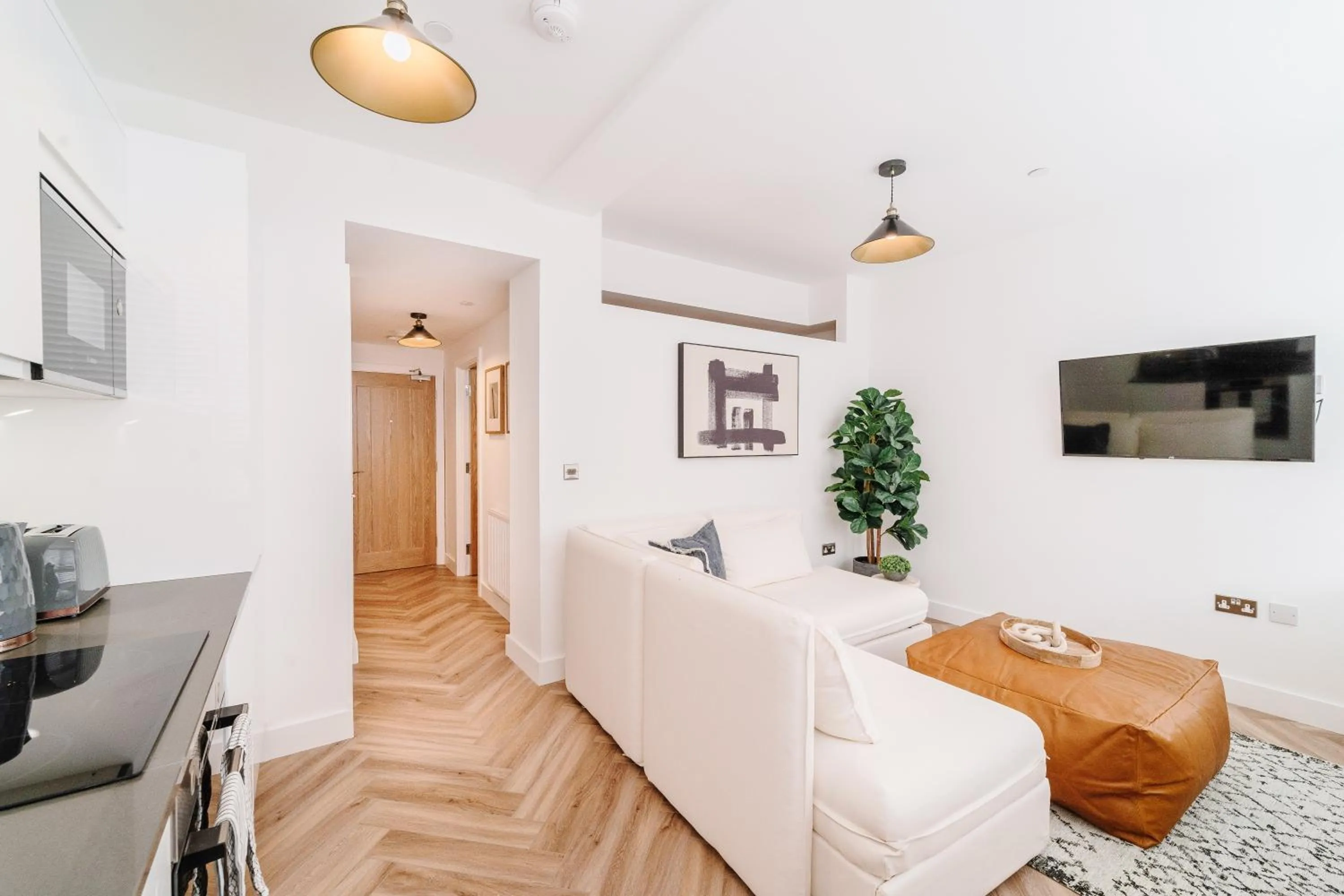 Living room in Royal House Stylish Apartments - Chester