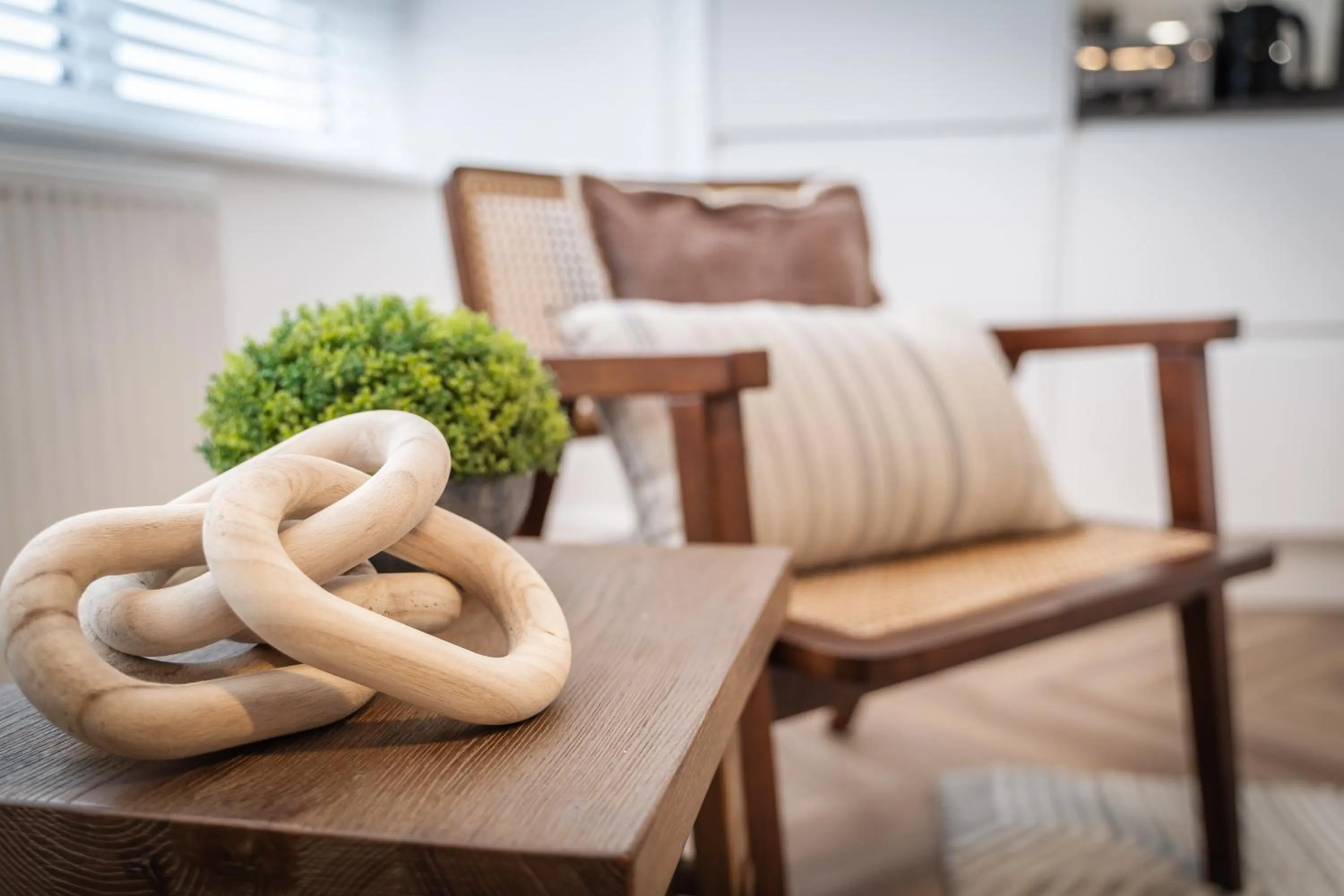 Seating area in Royal House Stylish Apartments - Chester