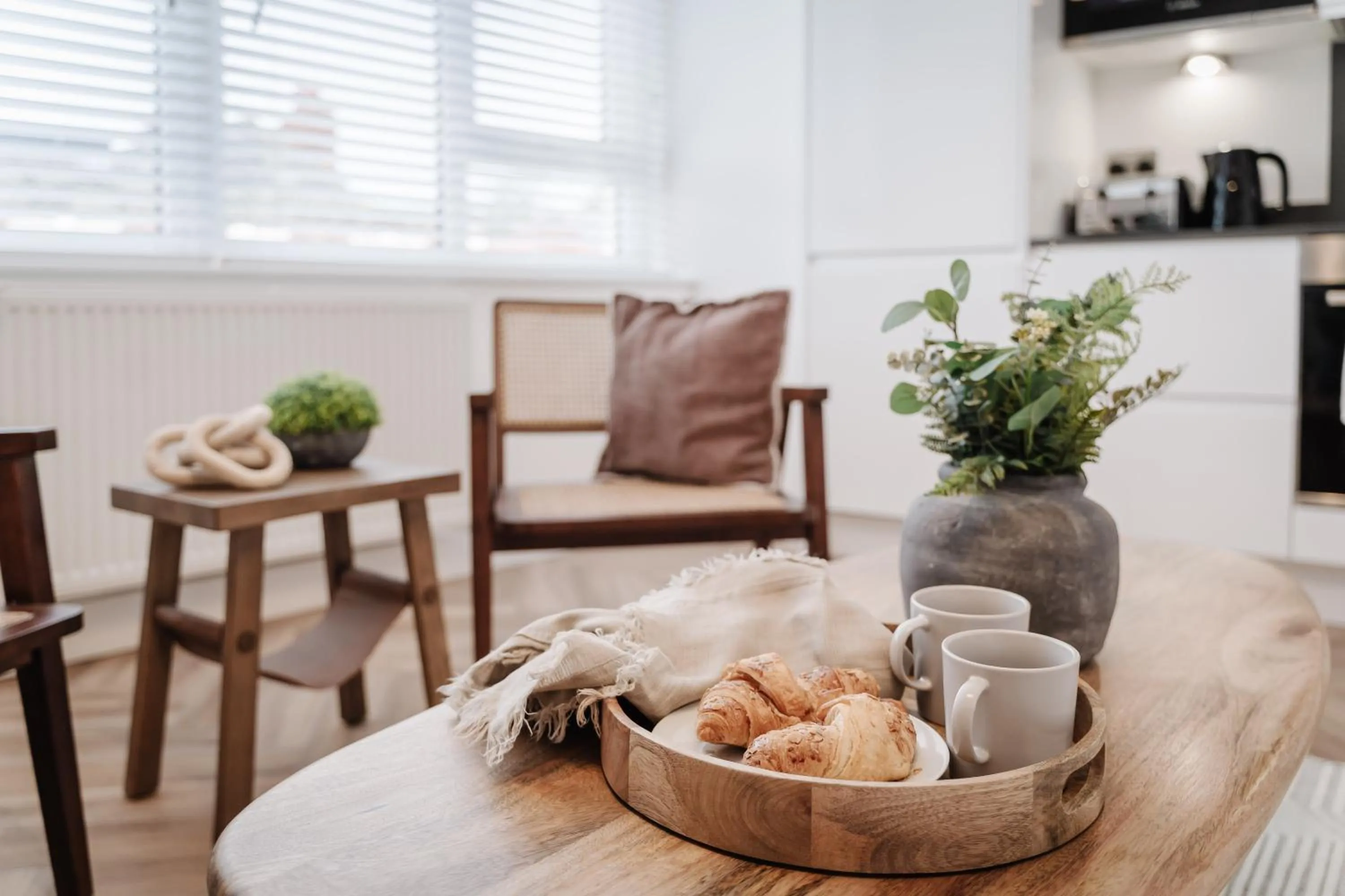 Seating area in Royal House Stylish Apartments - Chester