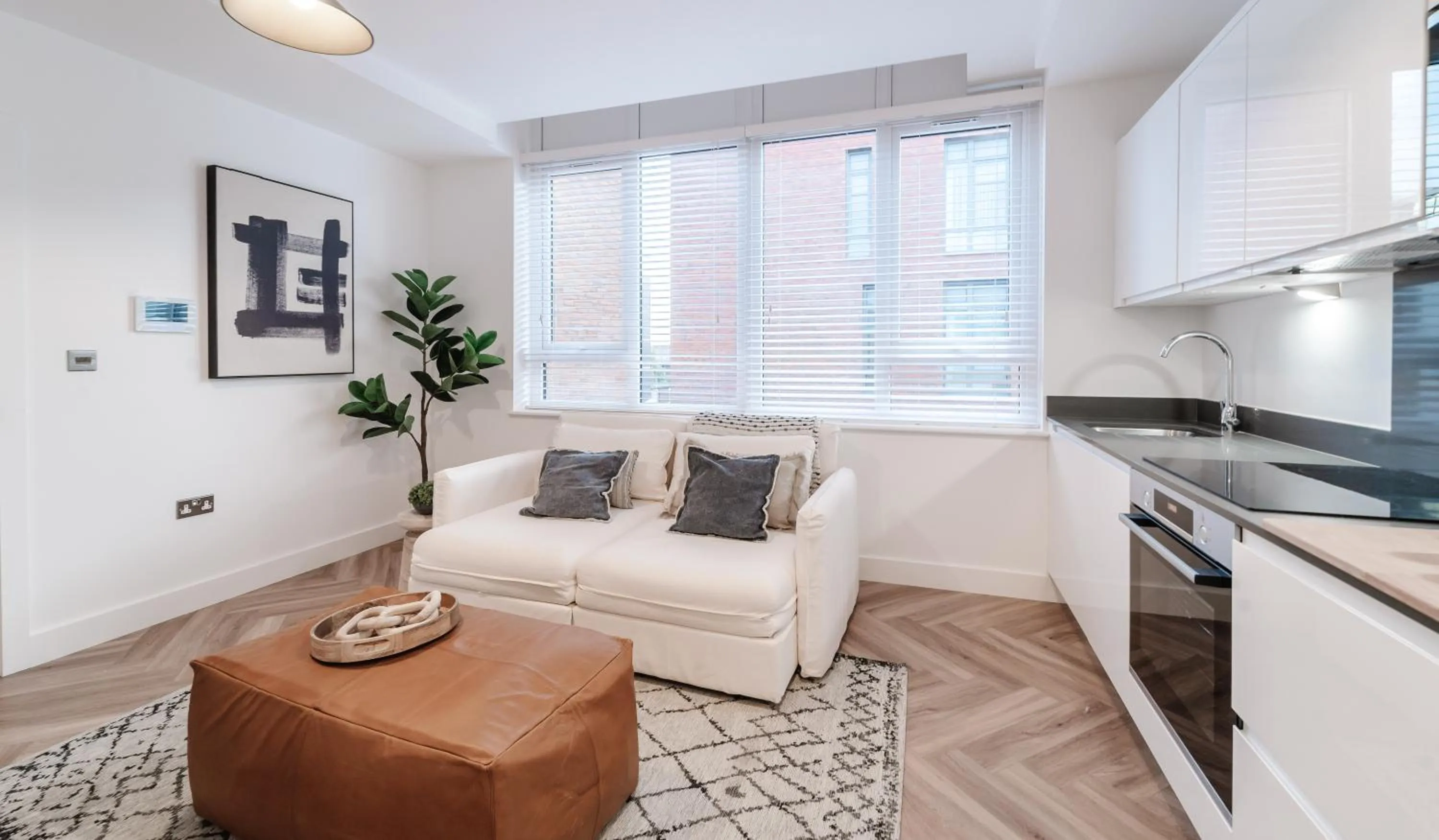 Living room in Royal House Stylish Apartments - Chester