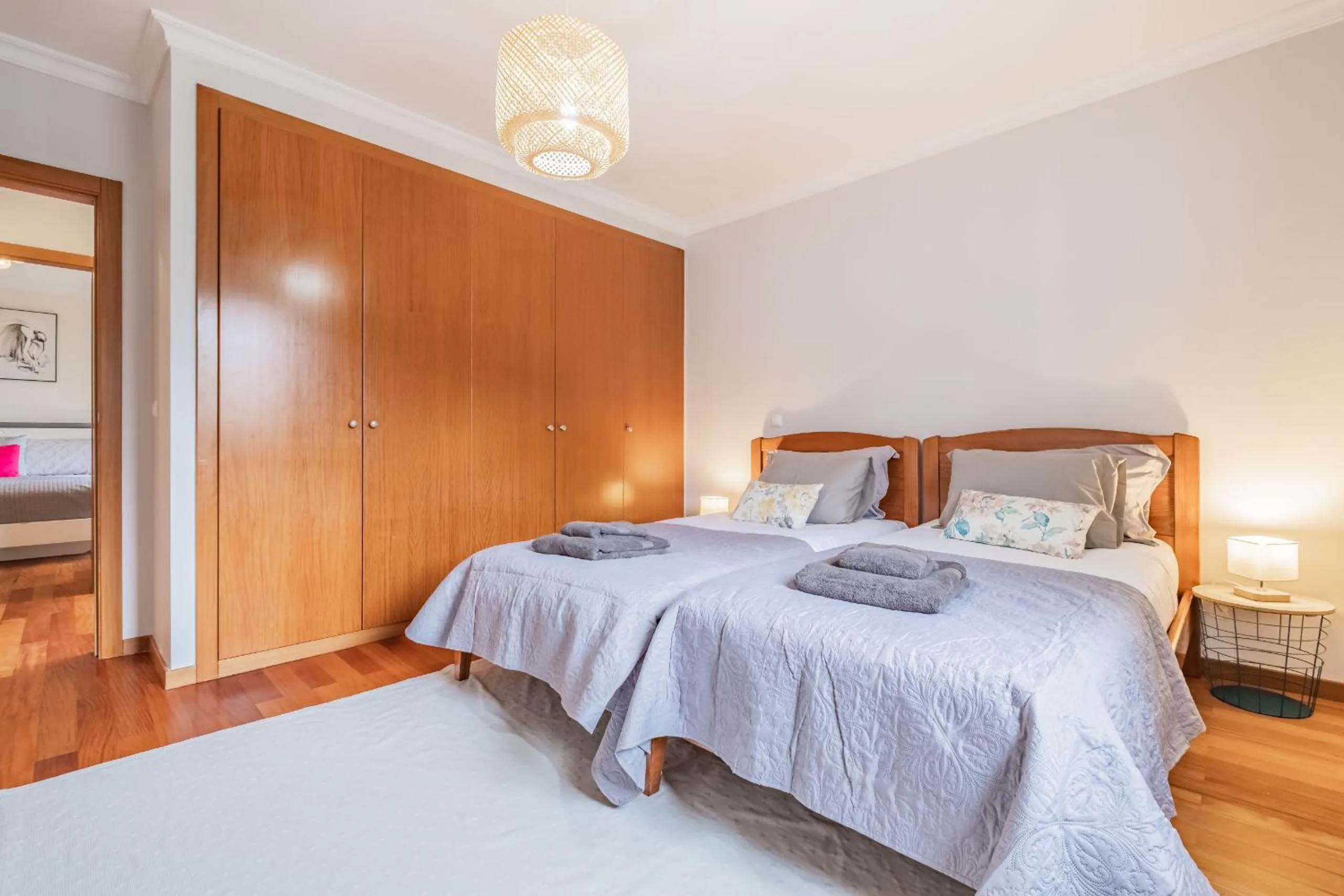Bed in Caniço Penthouse by Homie