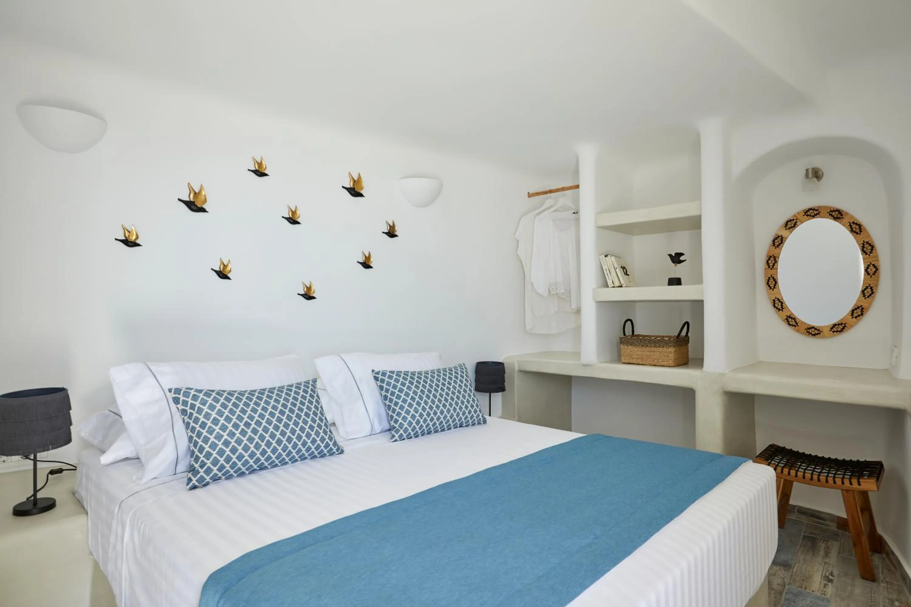 Bed in El Verano Suites