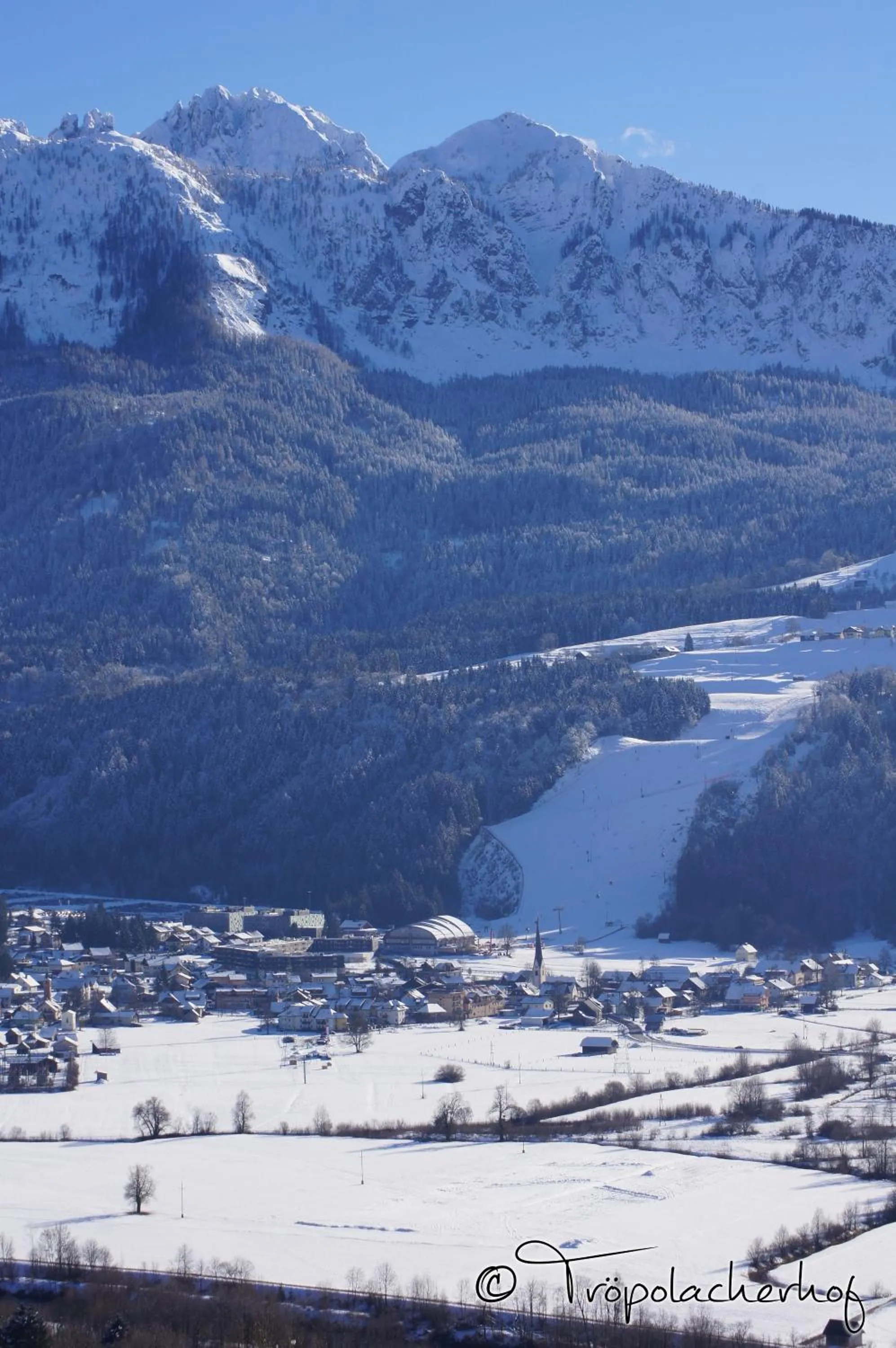 Bird's eye view in Der Tröpolacherhof Hotel & Restaurant