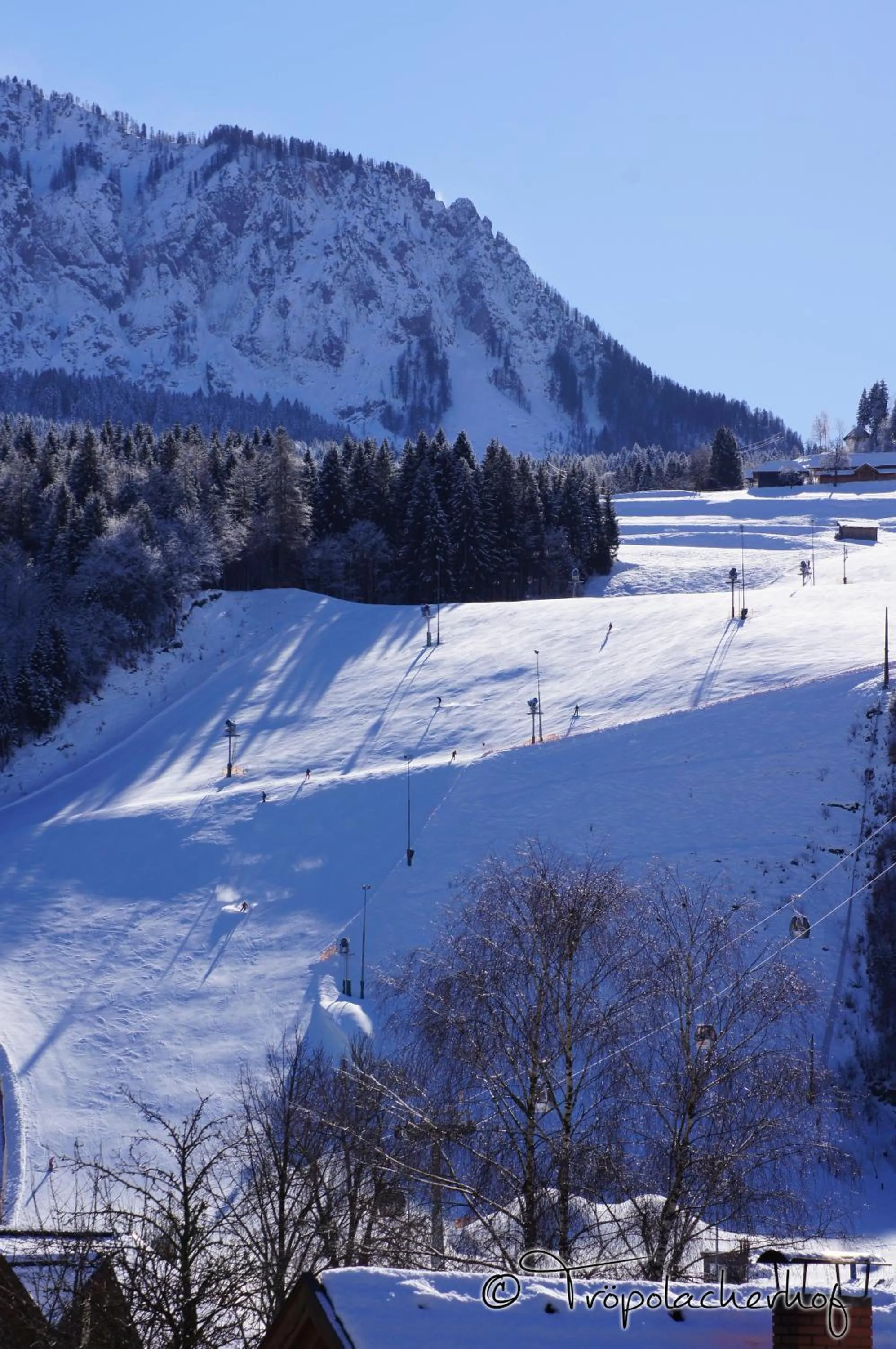 Winter in Der Tröpolacherhof Hotel & Restaurant