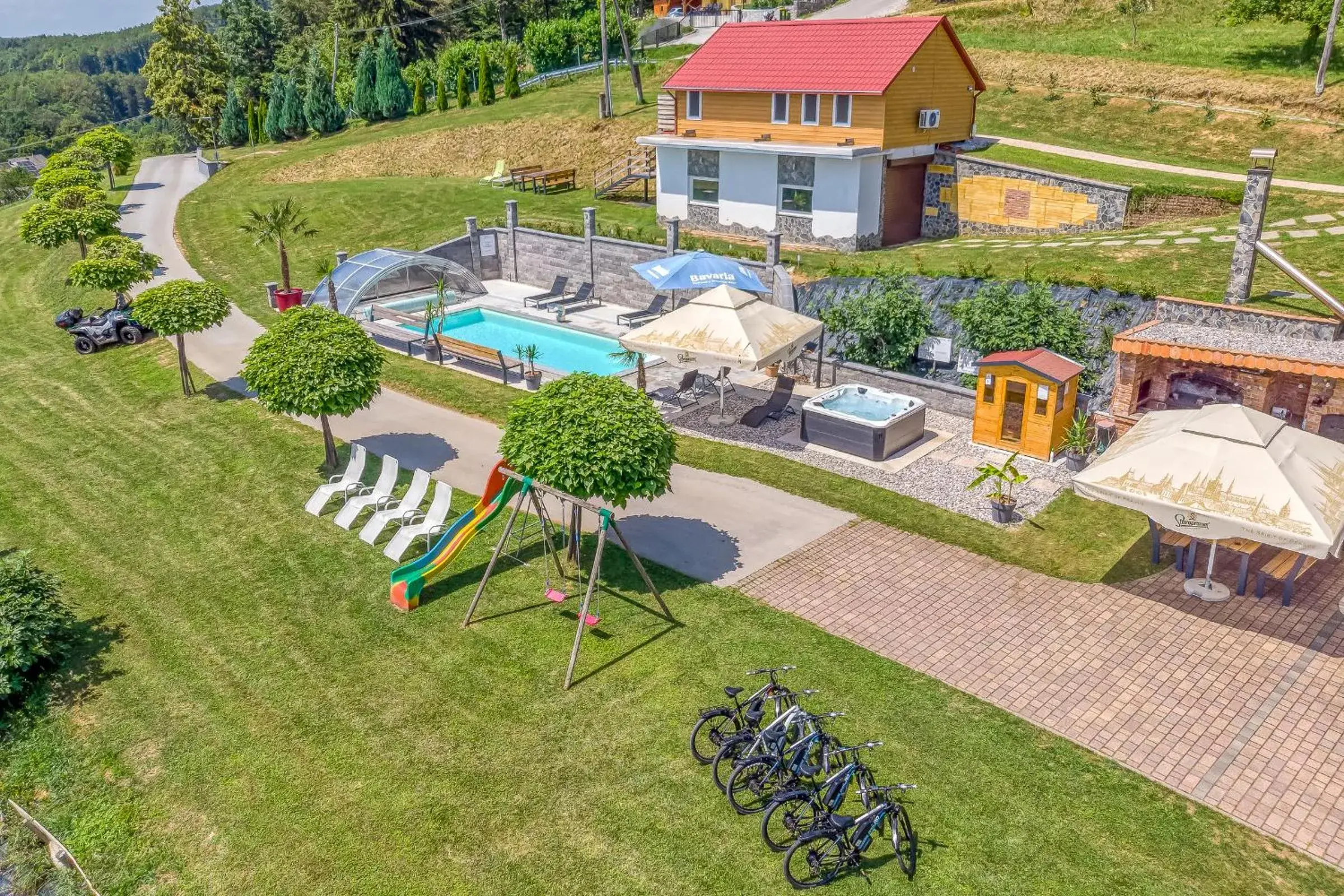 Pool & Whirlpool Art Villas Pool & Whirlpool Art Villas