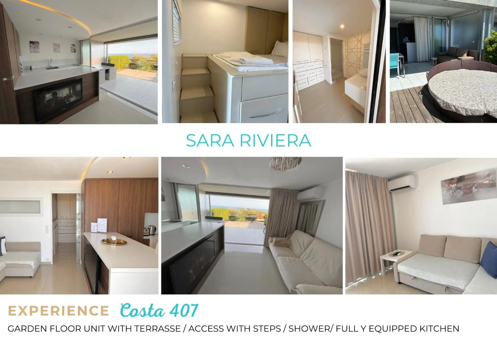 Bed in SARA RIVIERA Costa Plana