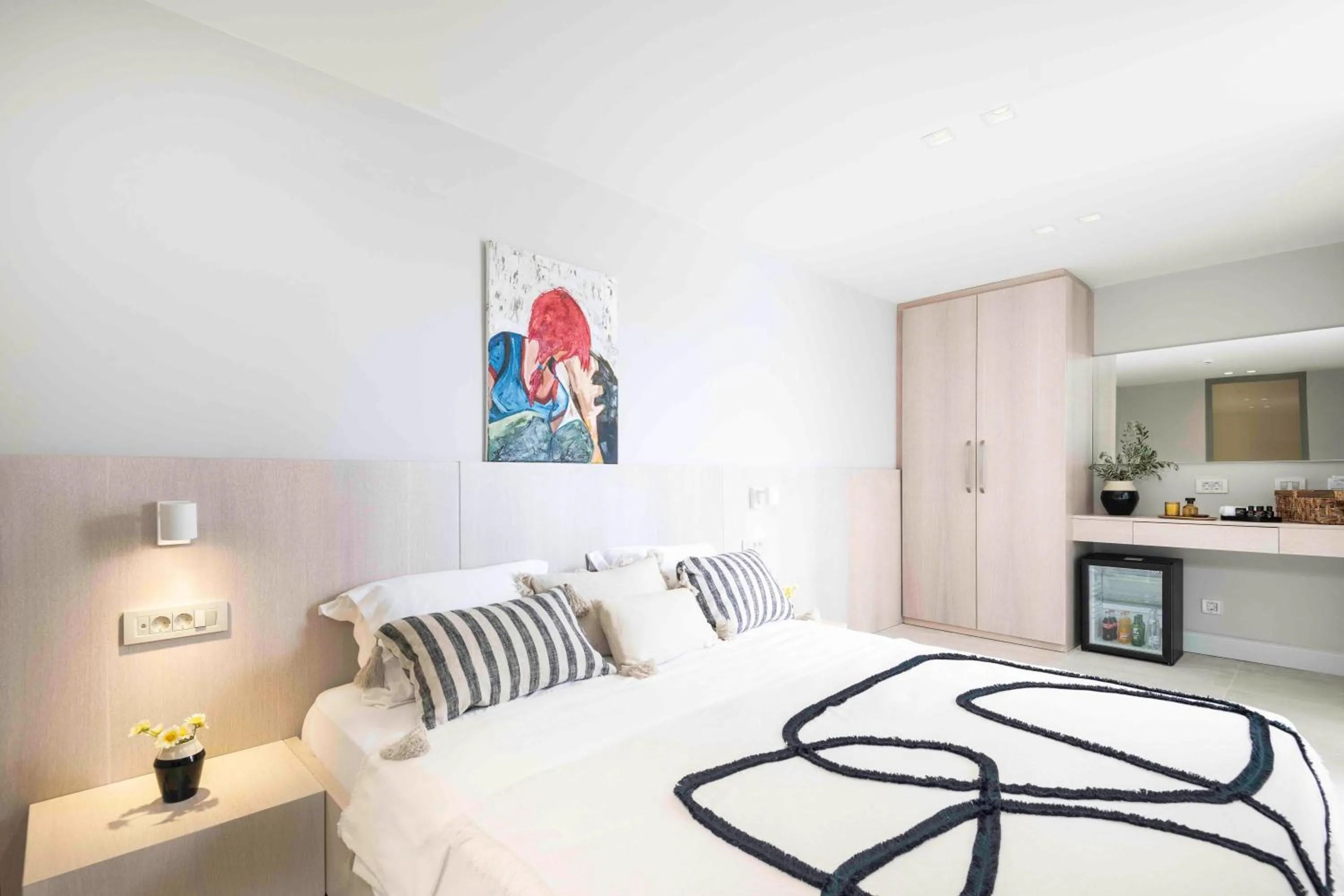 Photo of the whole room, Bed in Muse Alaçatı