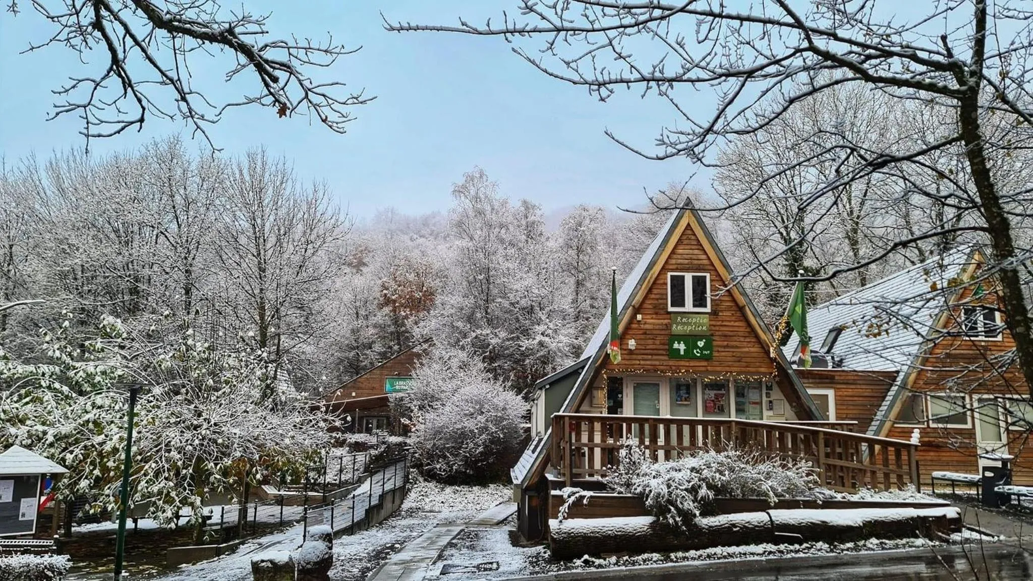 Lobby or reception in Chalet Tournesol Durbuy