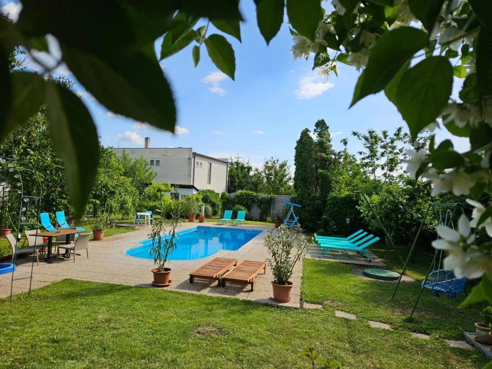 Garden in Penzión Emese