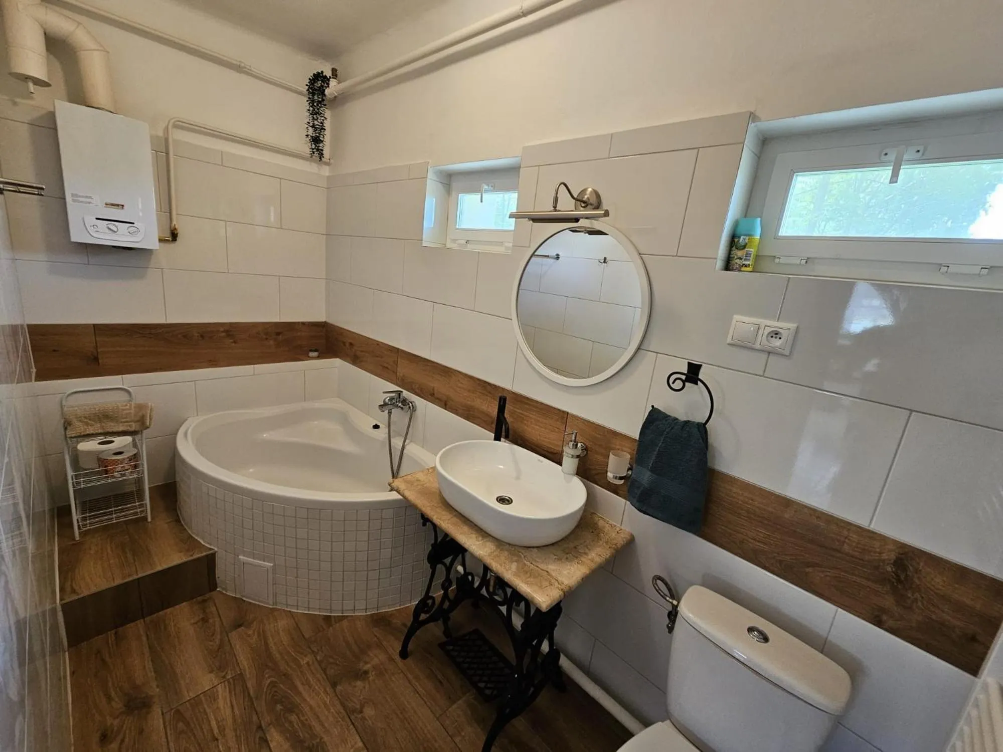 Toilet in Penzión Emese