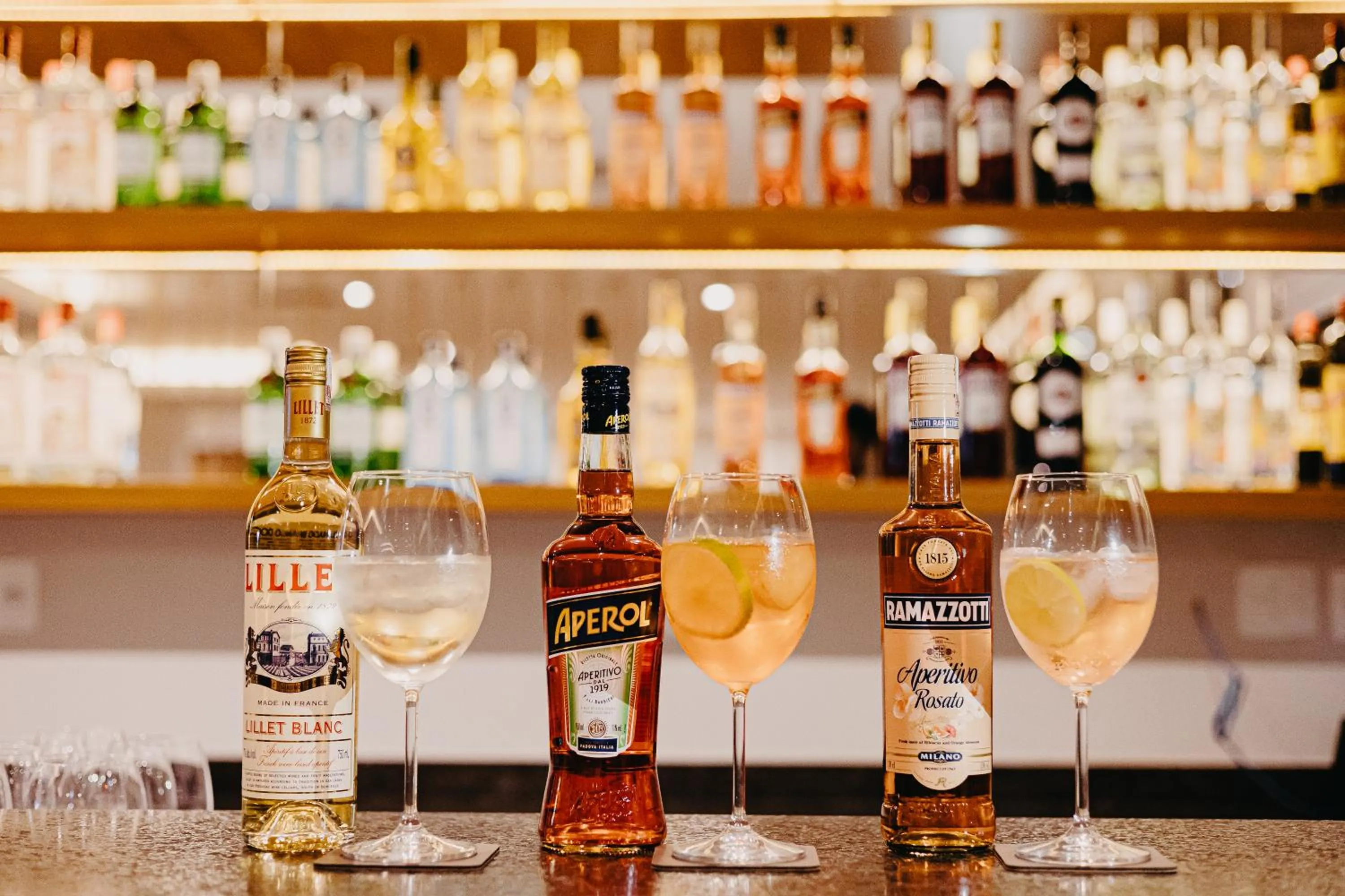 Alcoholic drinks in Gaben Hotel