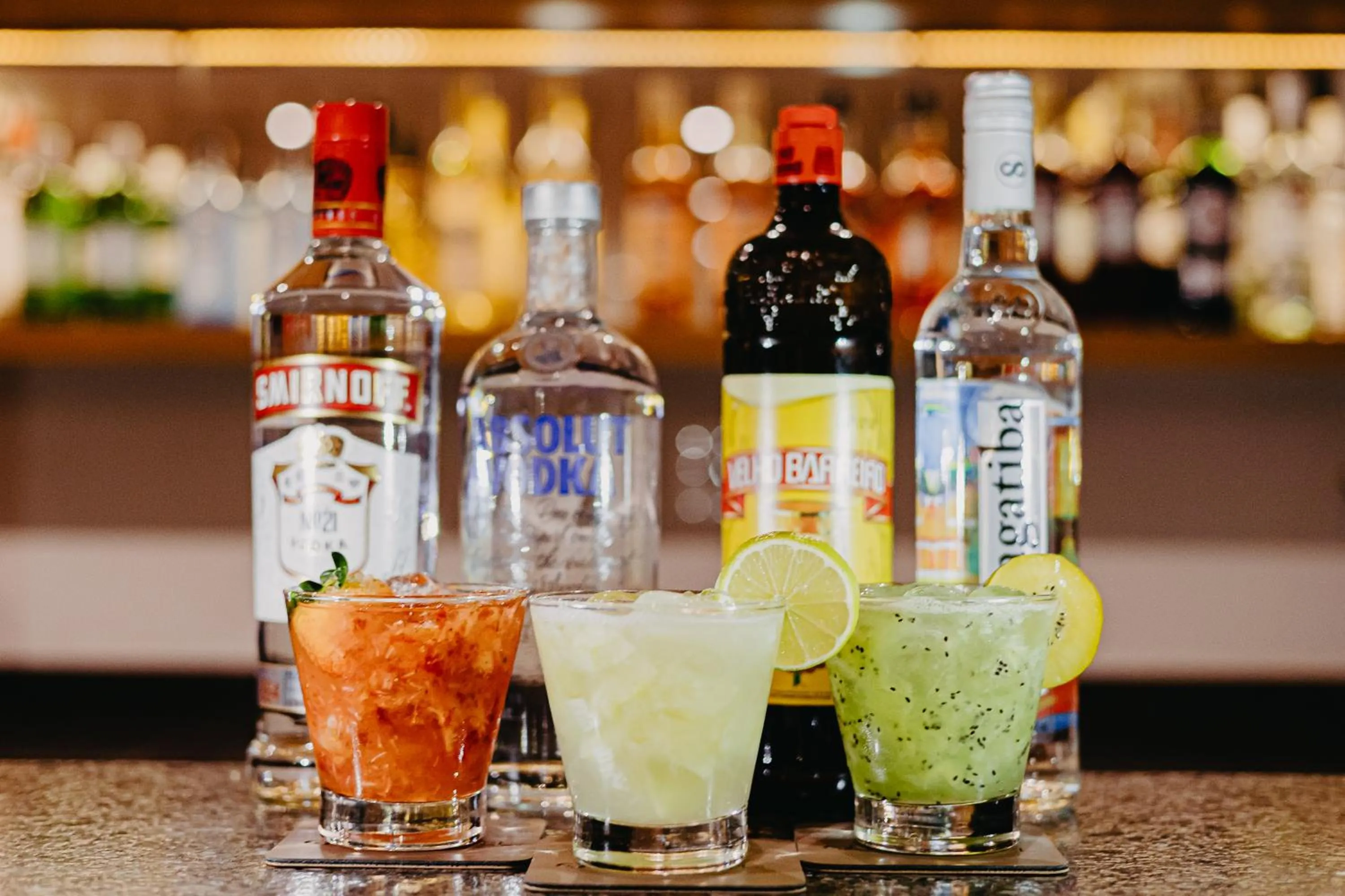 Alcoholic drinks in Gaben Hotel