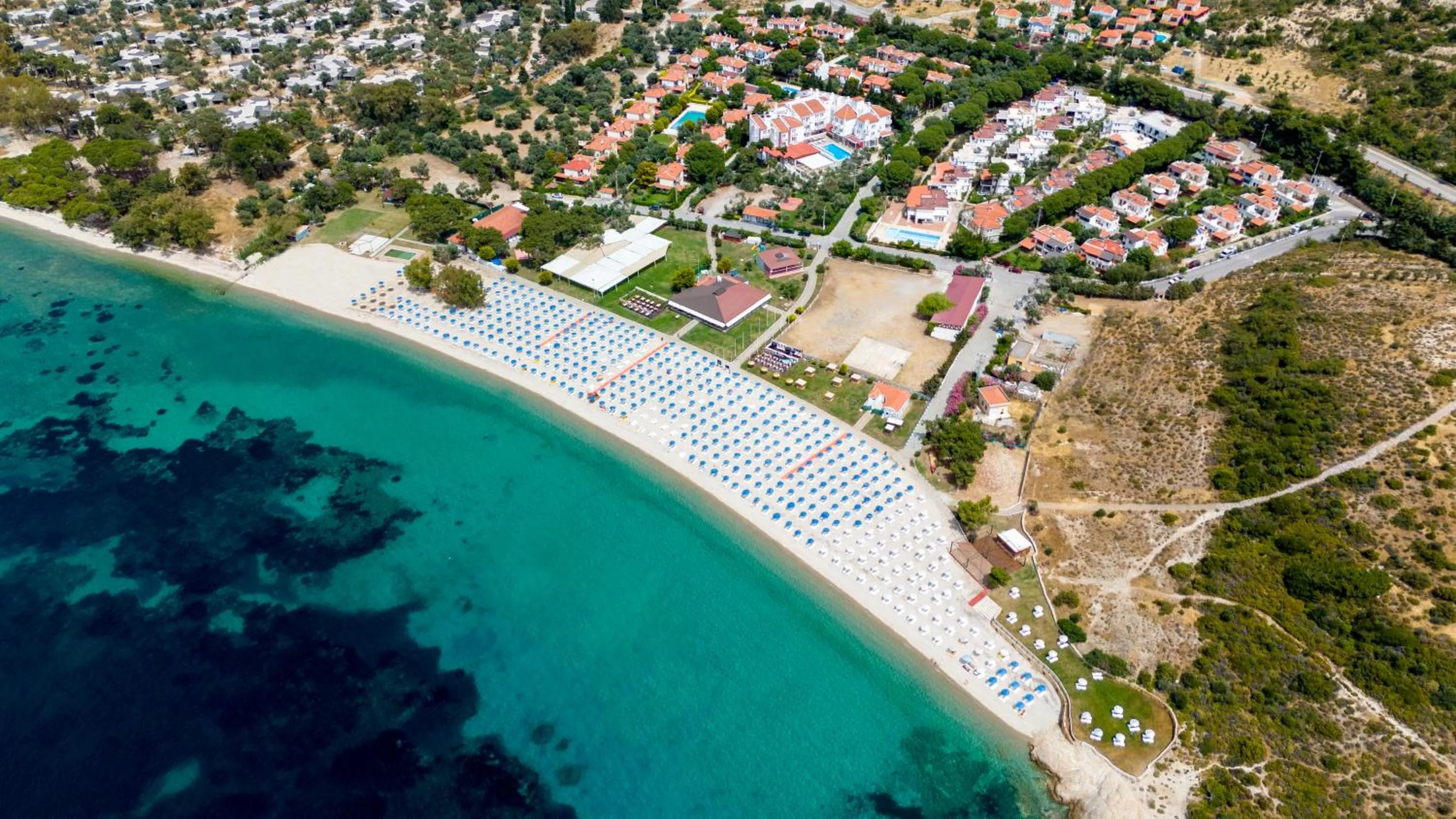 Property building in Hanedan Beach Hotel