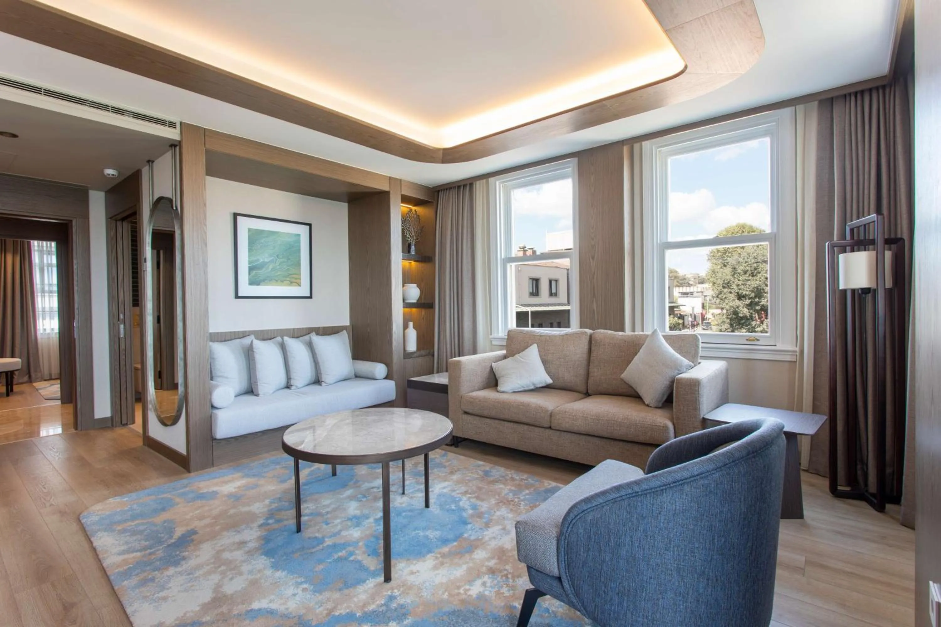 Living room in Radisson Hotel Istanbul Sultanahmet