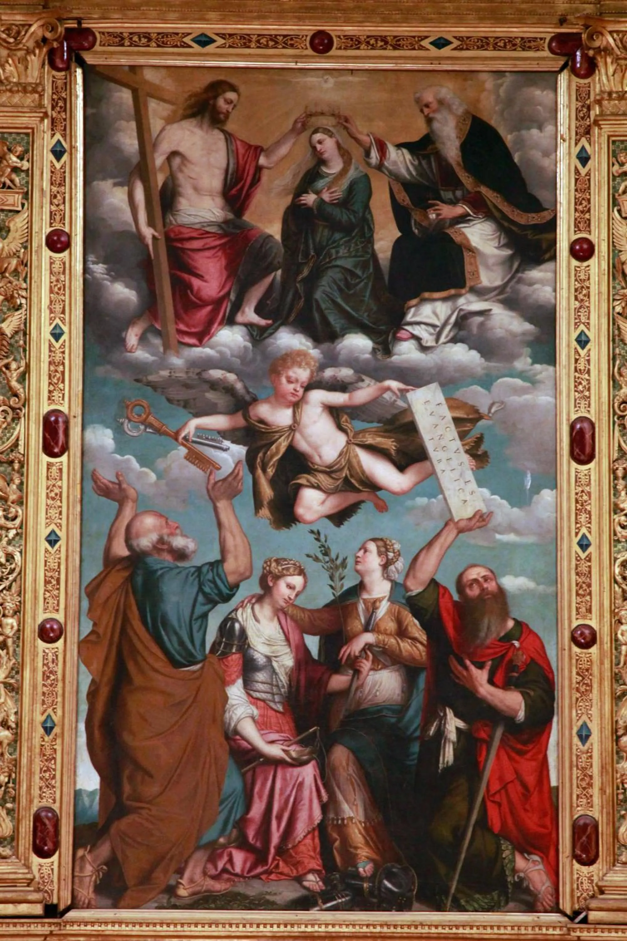 Decorative detail in Centro Paolo VI